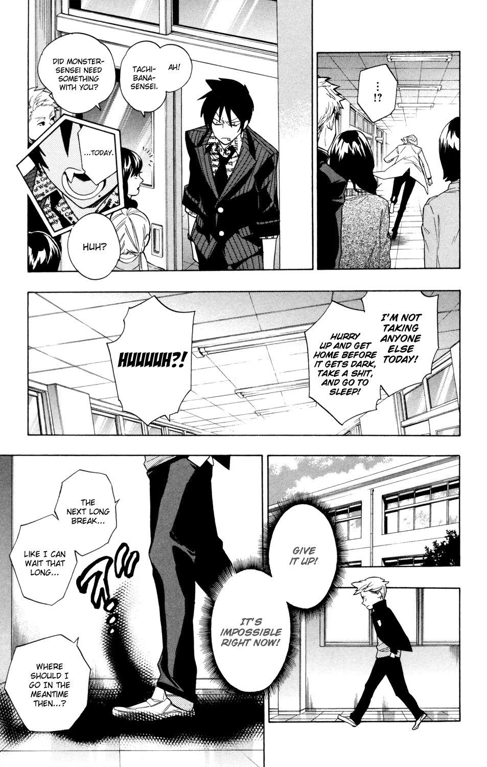 Hokenshitsu no Shinigami Chapter 63 page 9 - Chapter 63: The Demon Of The Counseling Room: Part Two