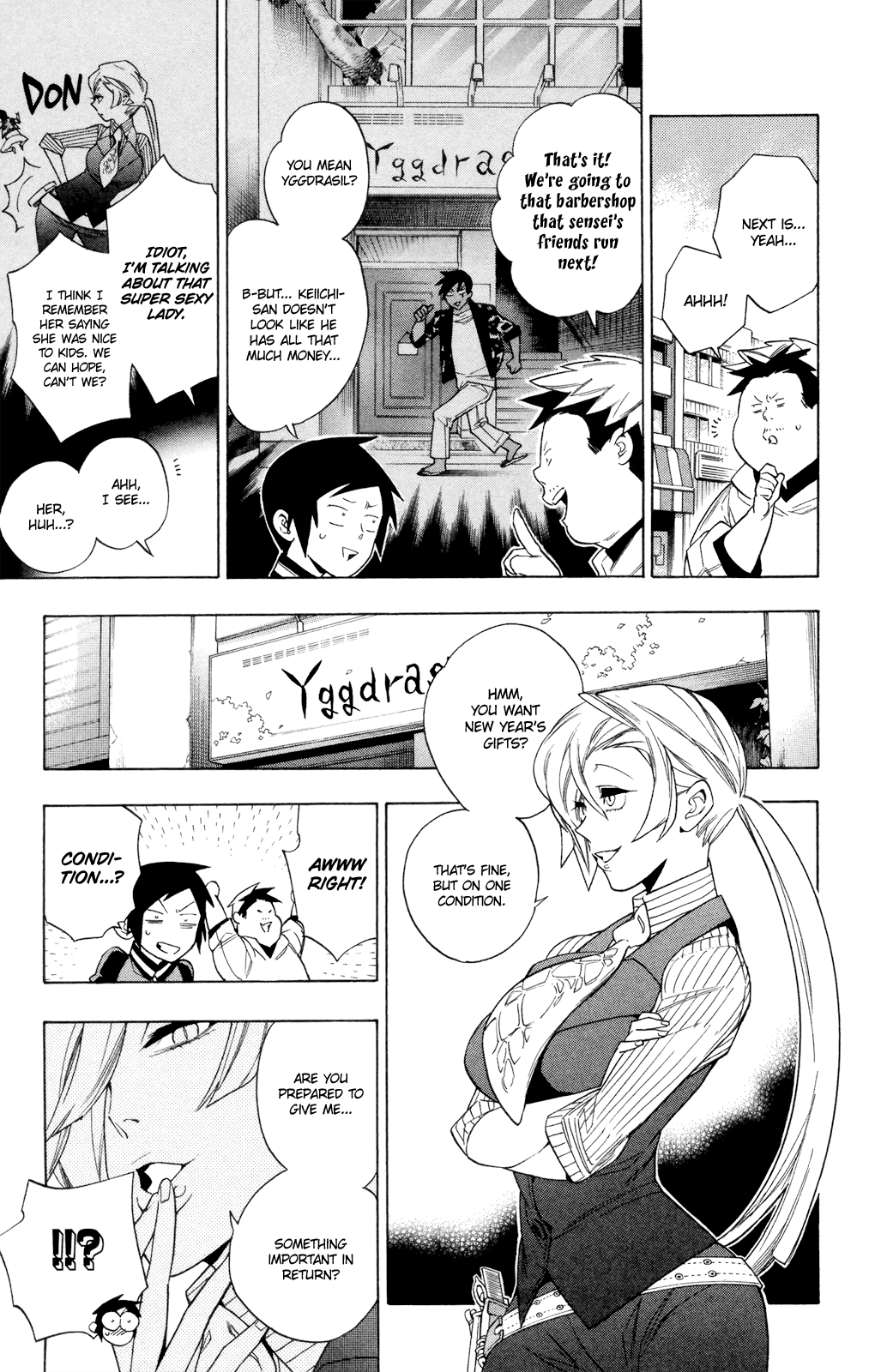 Hokenshitsu no Shinigami Chapter 65.5 page 9 - Chapter 65.5: A Trip To Get New Year's Gifts In Tokofushi Town