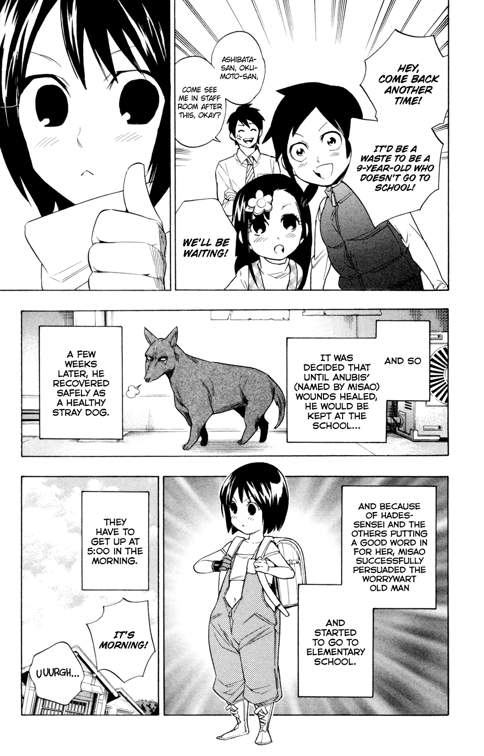 Hokenshitsu no Shinigami Chapter 65 page 19 - Chapter 65: Assault! Tokofushi Town