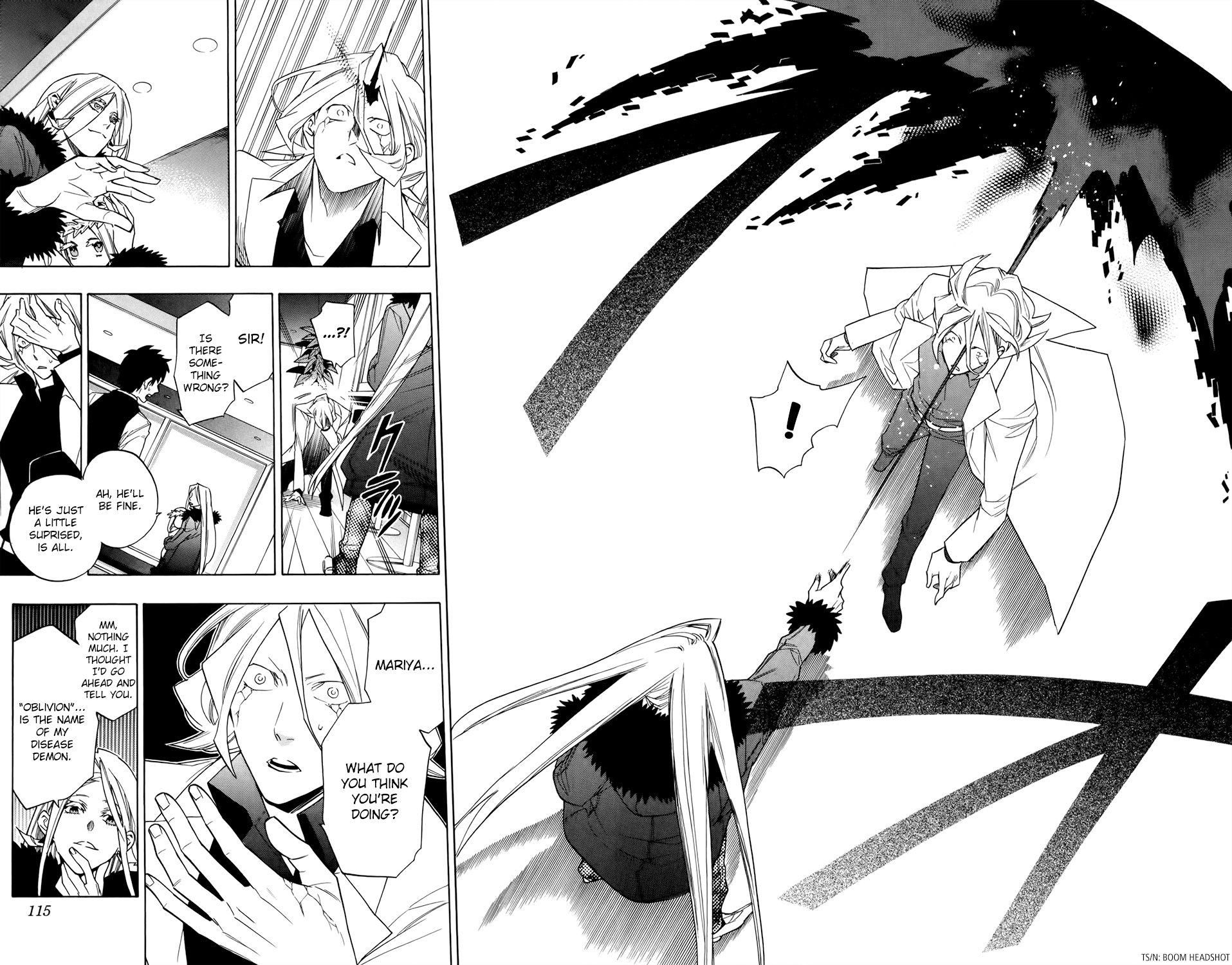 Hokenshitsu no Shinigami Chapter 67 page 8 - Chapter 67: oblivion