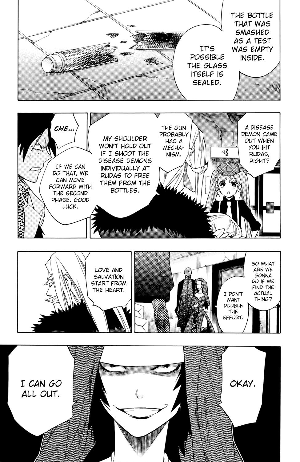Hokenshitsu no Shinigami Chapter 68 page 7 - Chapter 68: SICKs, Sets Off