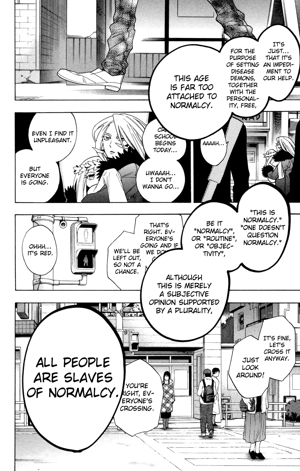 Hokenshitsu no Shinigami Chapter 69 page 11 - Chapter 69: SICKs, The Idea
