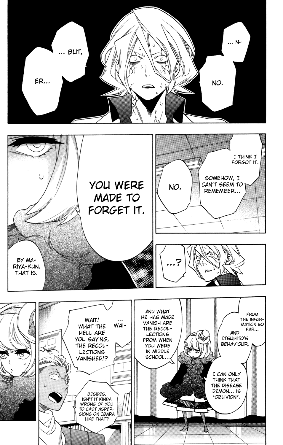 Hokenshitsu no Shinigami Chapter 71 page 16 - Chapter 71: The Corrosion Begins