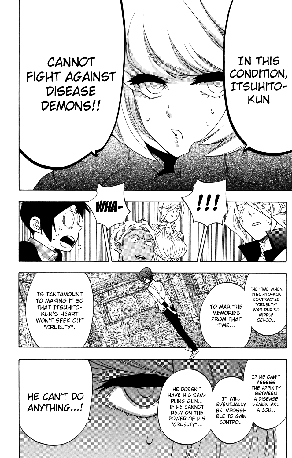 Hokenshitsu no Shinigami Chapter 71 page 17 - Chapter 71: The Corrosion Begins