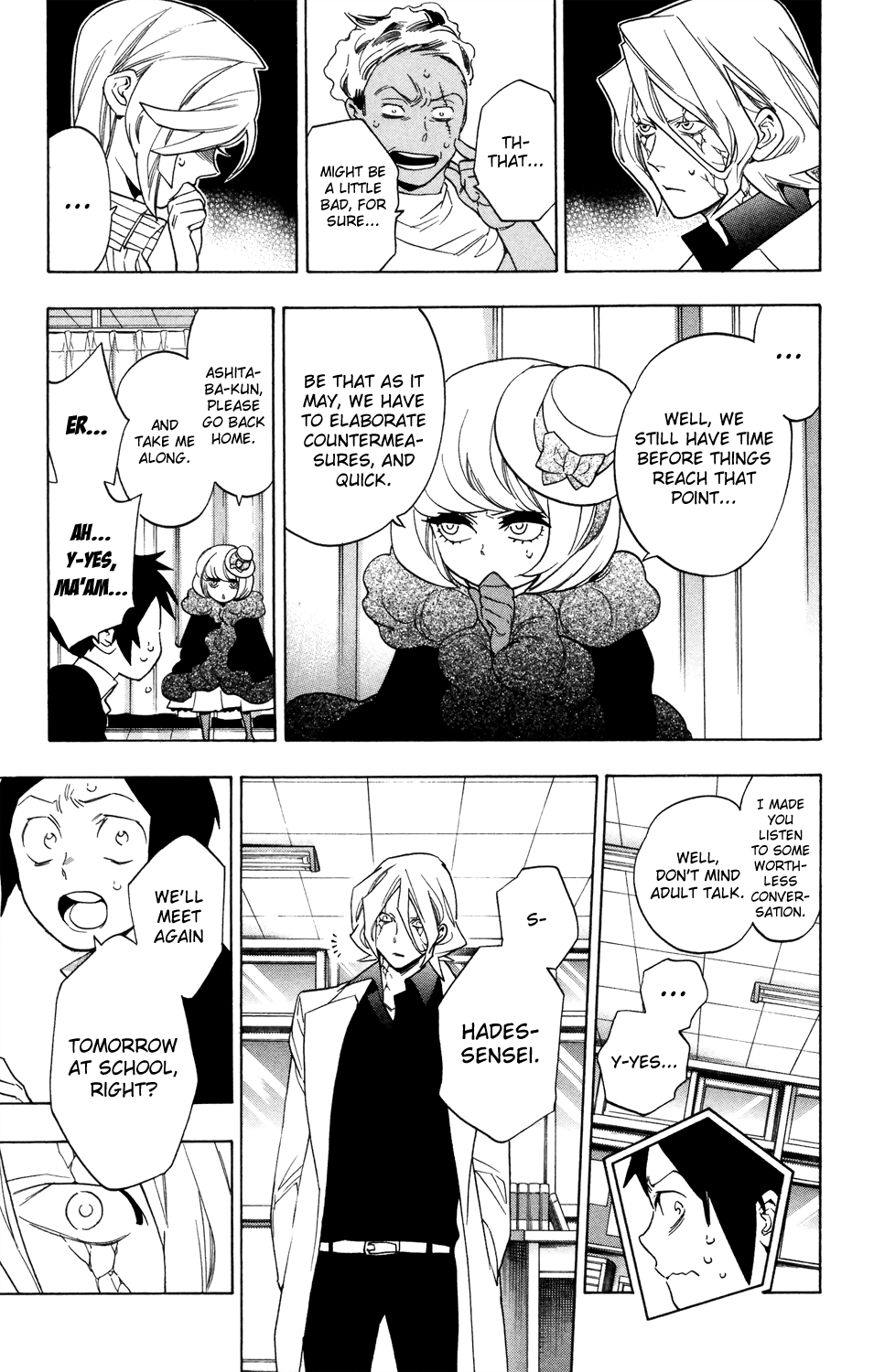 Hokenshitsu no Shinigami Chapter 71 page 18 - Chapter 71: The Corrosion Begins
