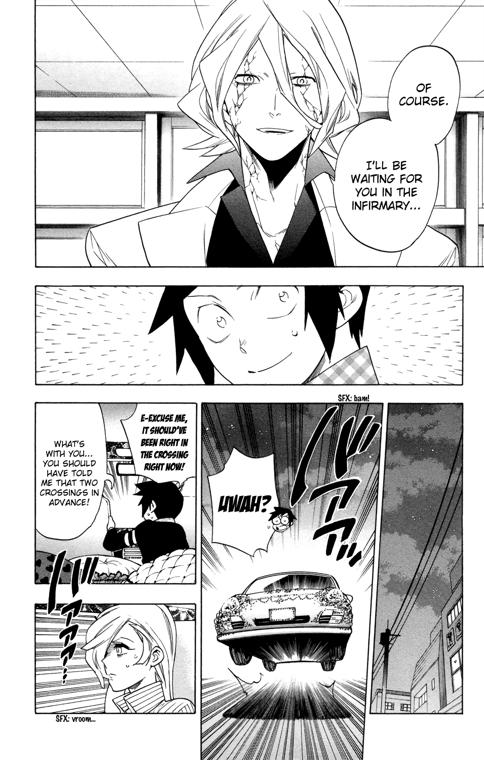 Hokenshitsu no Shinigami Chapter 71 page 19 - Chapter 71: The Corrosion Begins