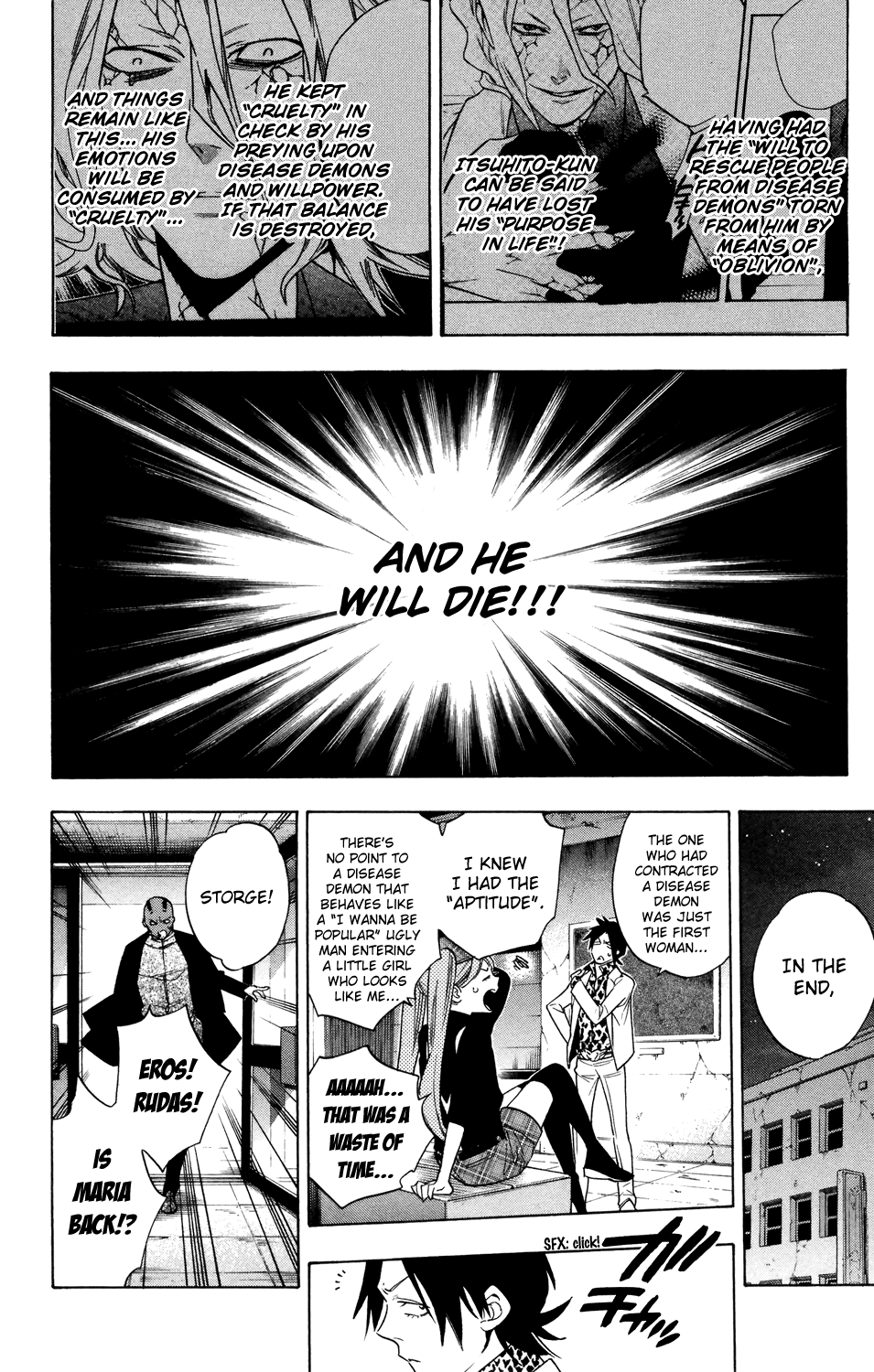 Hokenshitsu no Shinigami Chapter 71 page 21 - Chapter 71: The Corrosion Begins