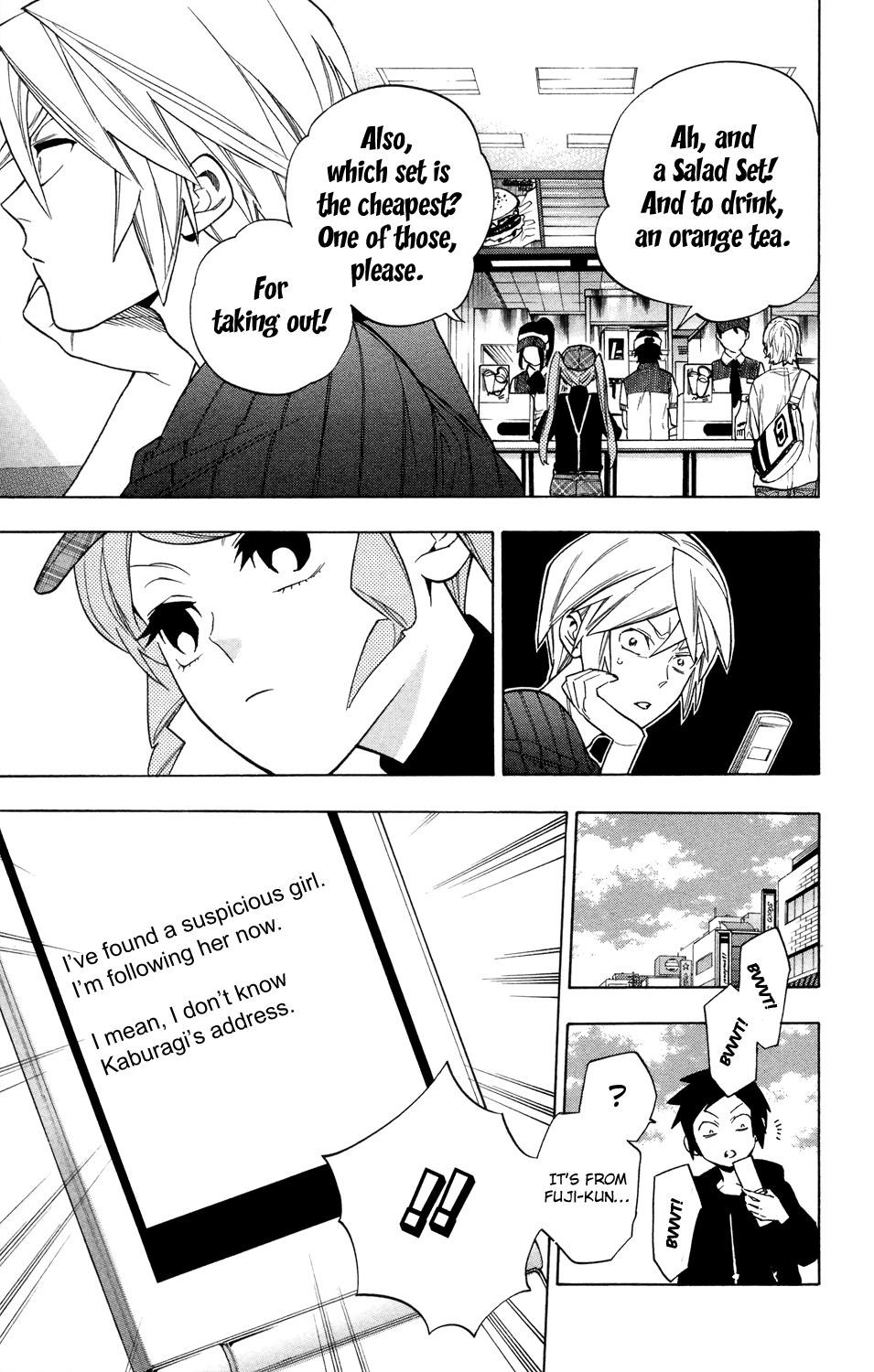 Hokenshitsu no Shinigami Chapter 72 page 15 - Chapter 72: Ashitaba-kun's Determination