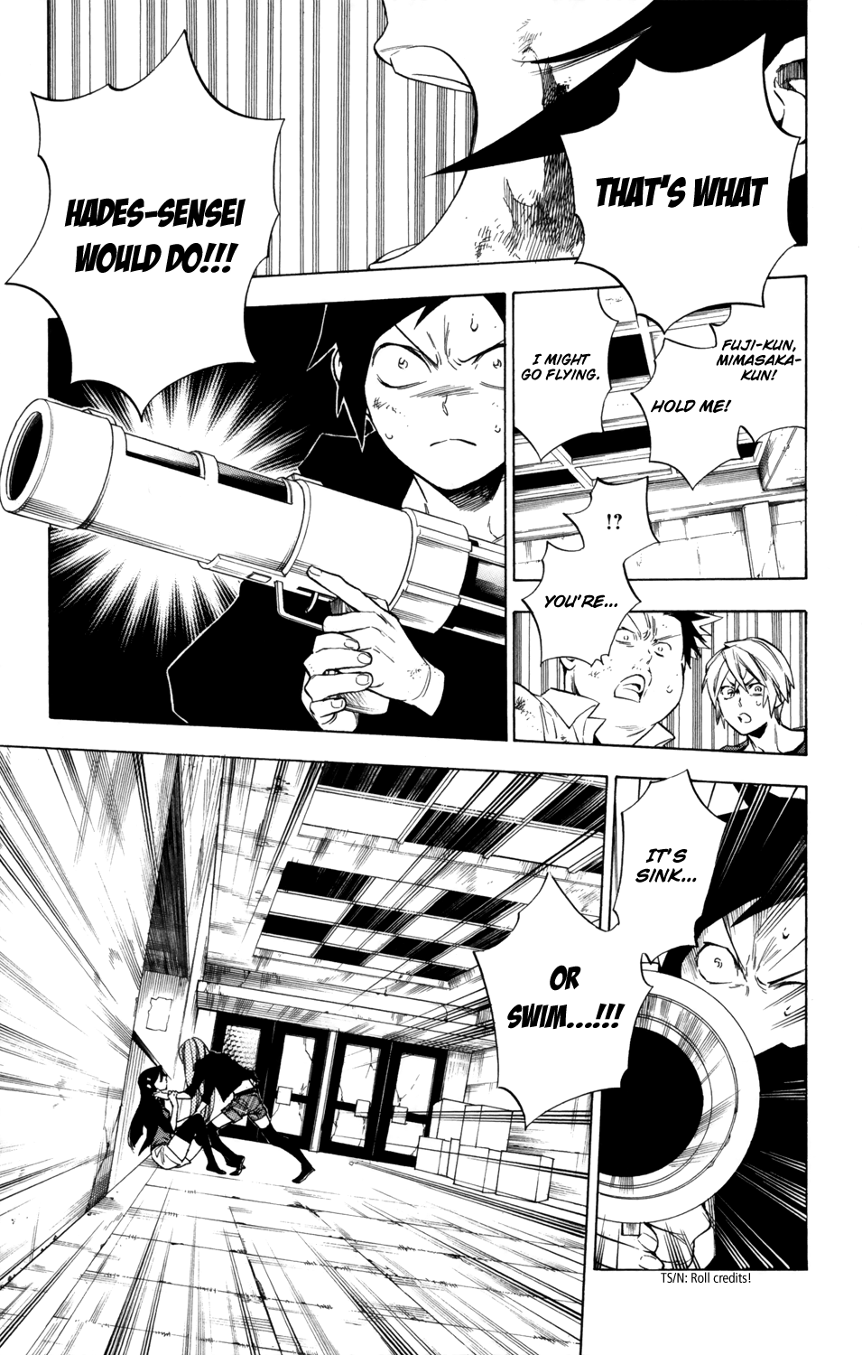 Hokenshitsu no Shinigami Chapter 75 page 14 - Chapter 75: Sink or Swim