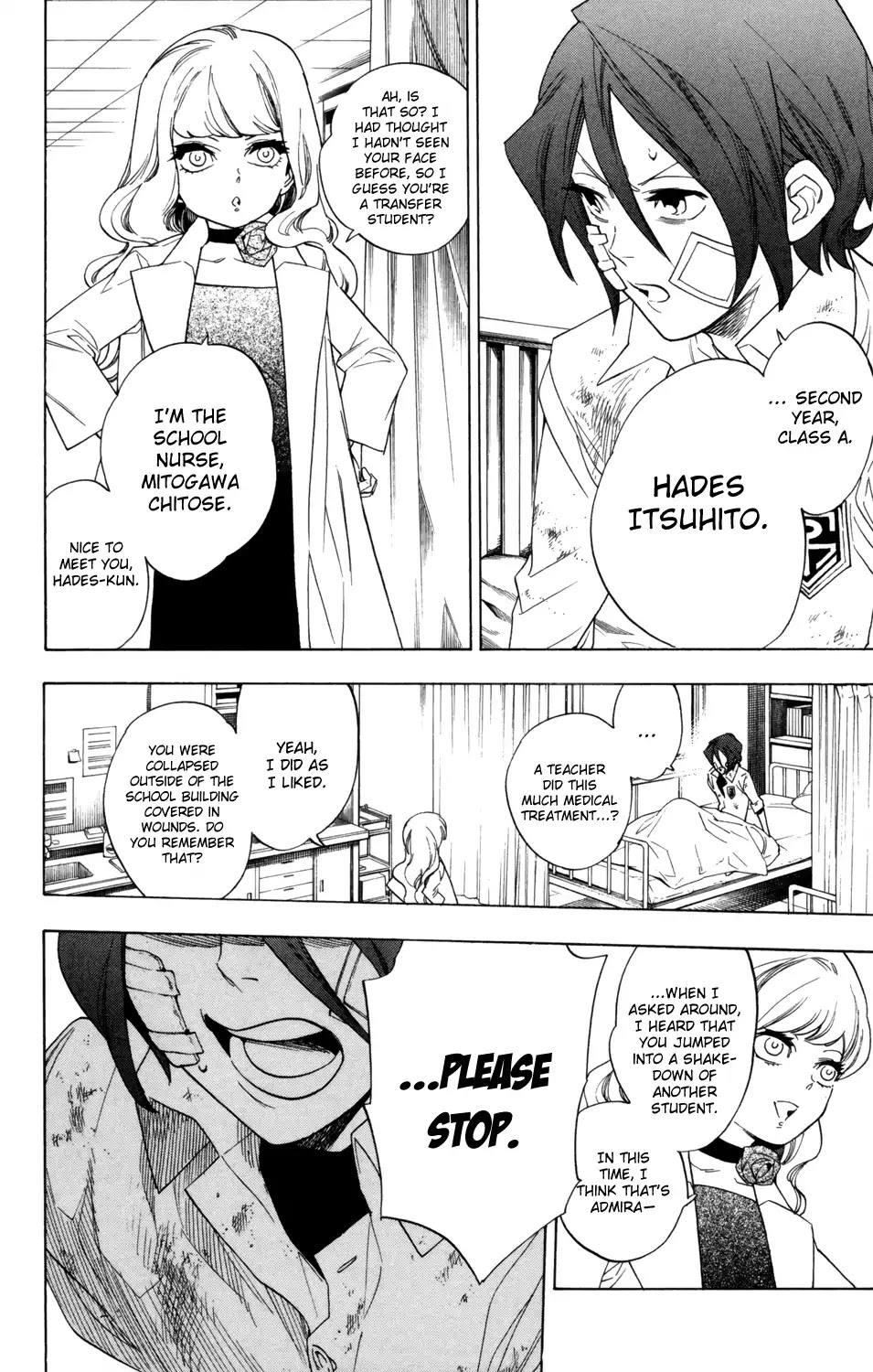Hokenshitsu no Shinigami Chapter 77 page 13 - Chapter 77: Reminiscence
