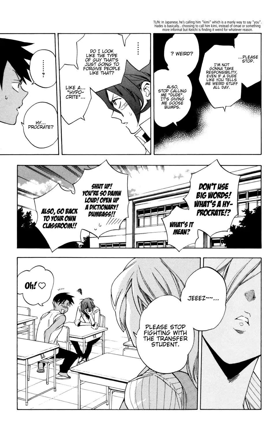 Hokenshitsu no Shinigami Chapter 78 page 10 - Chapter 78: My Method, Your Method