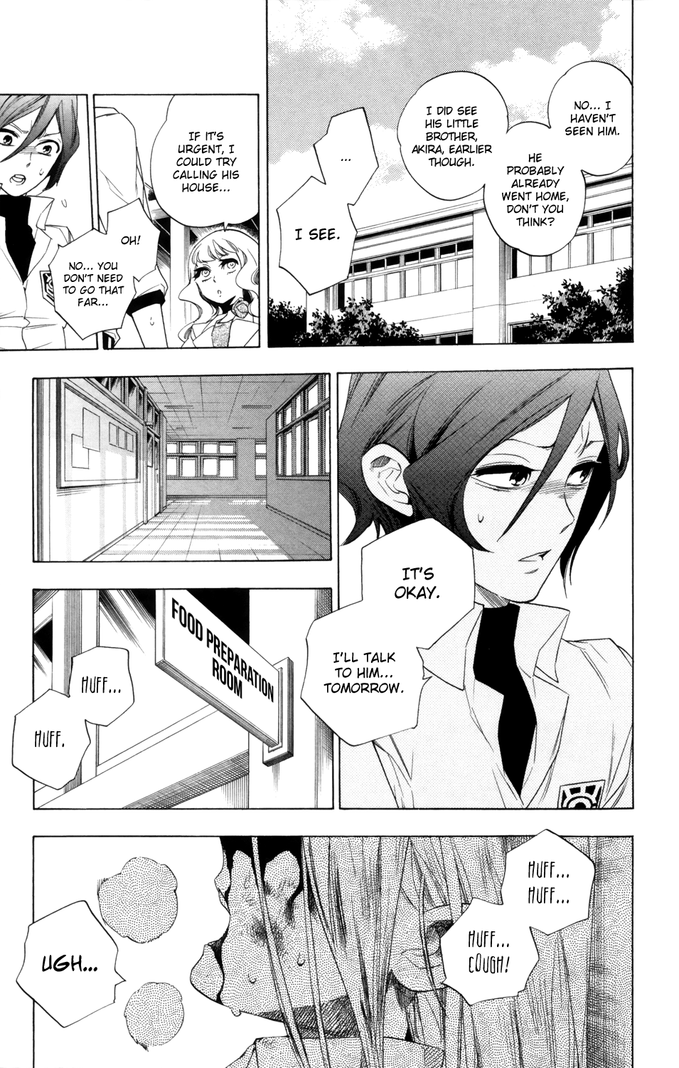 Hokenshitsu no Shinigami Chapter 79 page 12 - Chapter 79: Angels and Demons