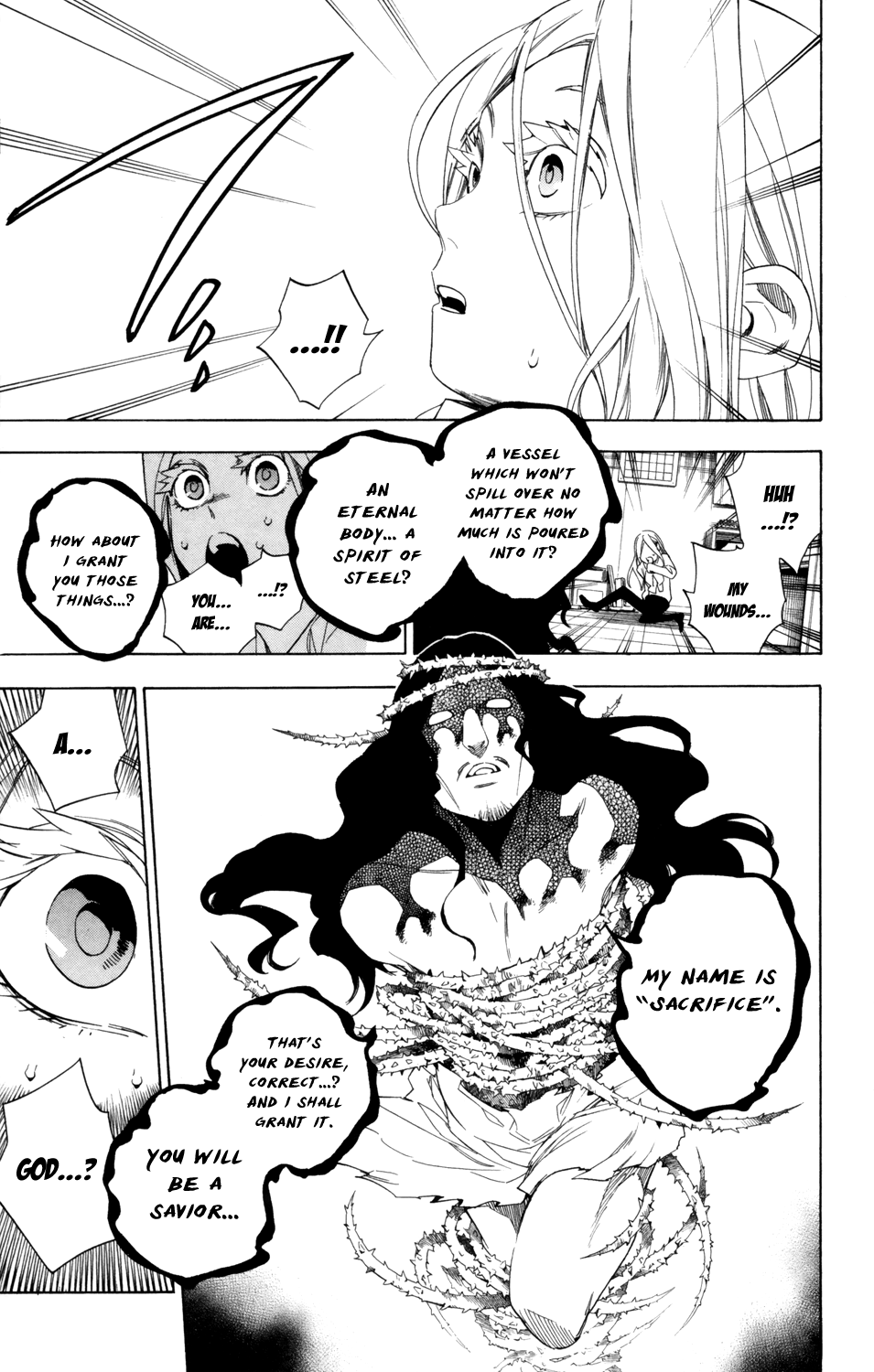 Hokenshitsu no Shinigami Chapter 79 page 14 - Chapter 79: Angels and Demons