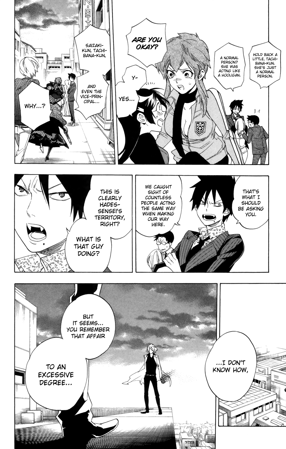 Hokenshitsu no Shinigami Chapter 82 page 17 - Chapter 82: Self Light Self Dark
