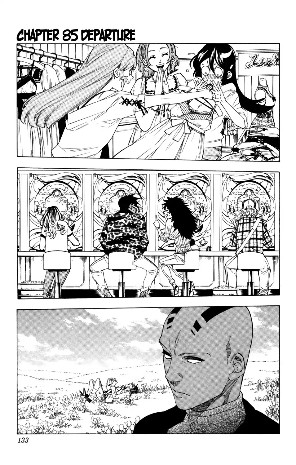 Hokenshitsu no Shinigami Chapter 85 page 6 - Chapter 85: Departure