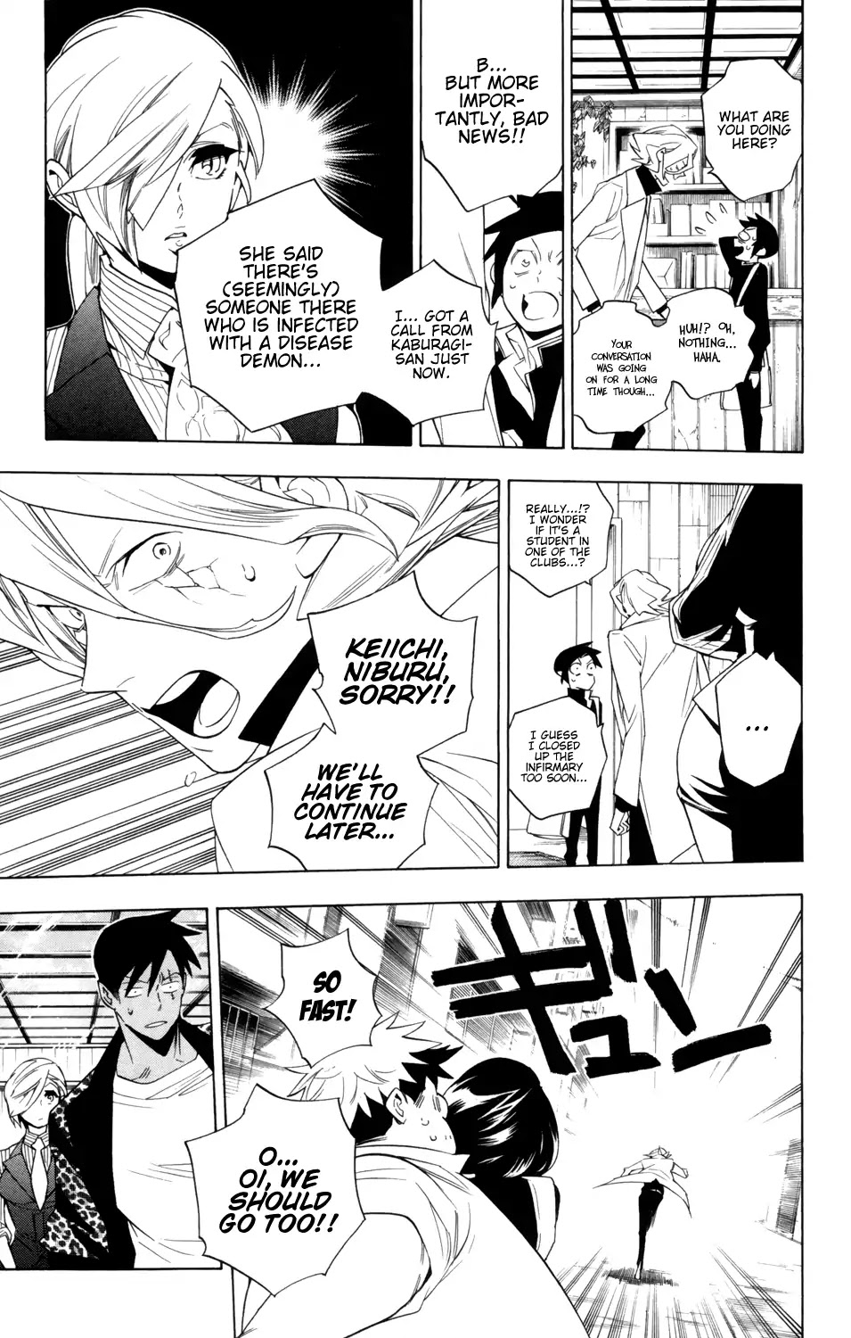 Hokenshitsu no Shinigami Chapter 86 page 10 - Chapter 86: The Death God of the Infirmary