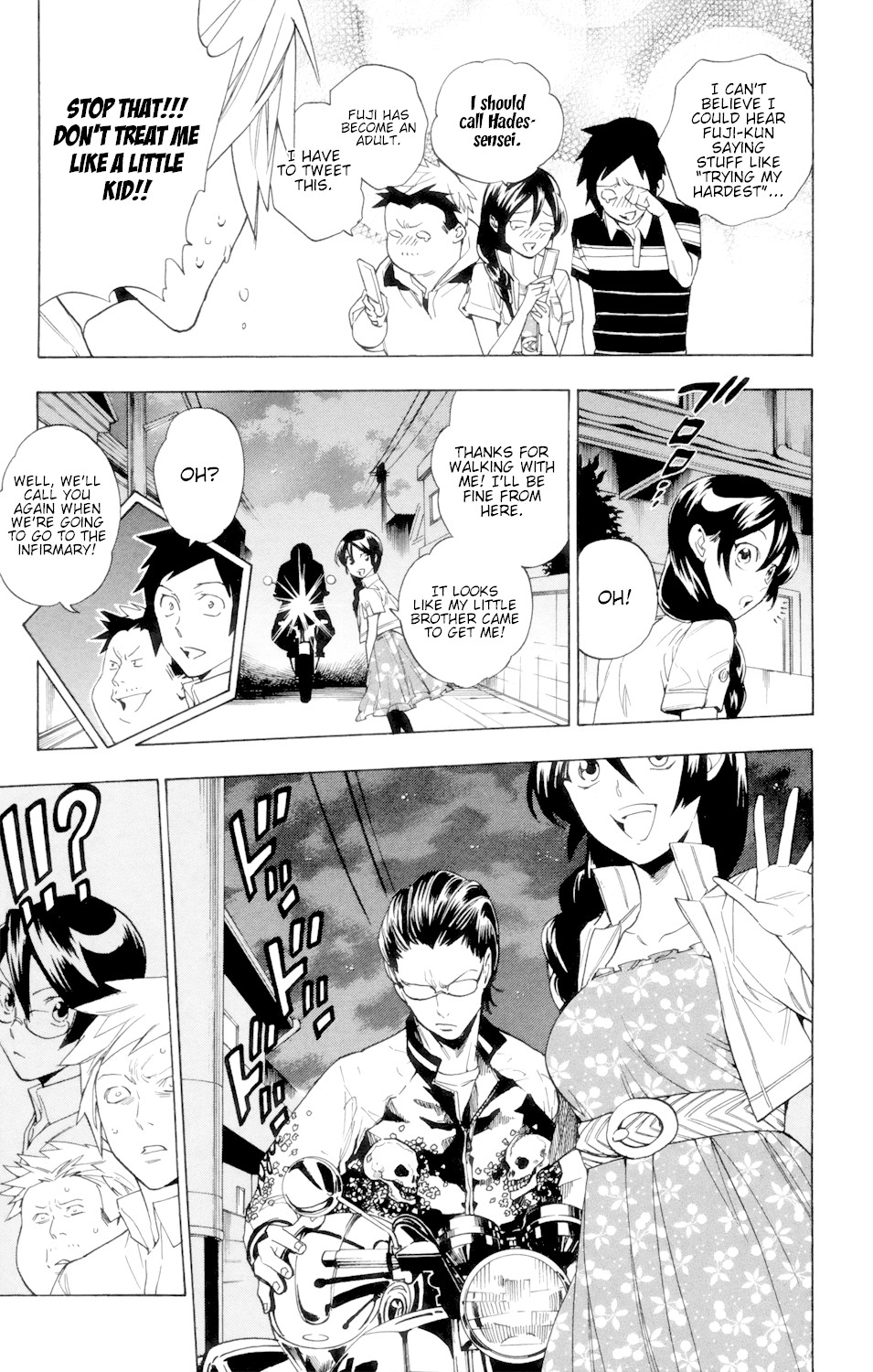 Hokenshitsu no Shinigami Chapter 87 page 14 - Chapter 87: More Rumors About Hades-sensei [END]