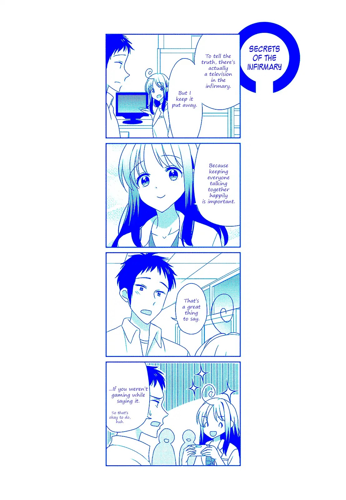 Hokenshitsu no Tsumuri-san Chapter 36 page 10 - Chapter 36 [END]