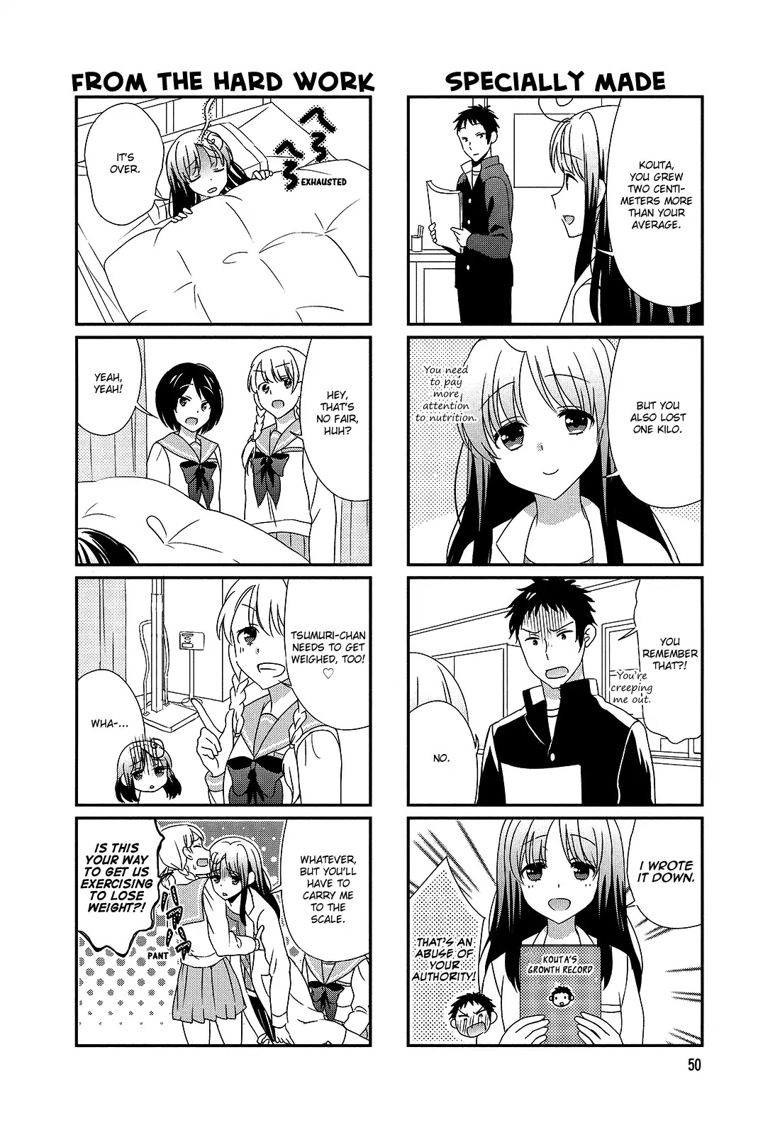 Hokenshitsu no Tsumuri-san Chapter 8 page 6 - Chapter 8