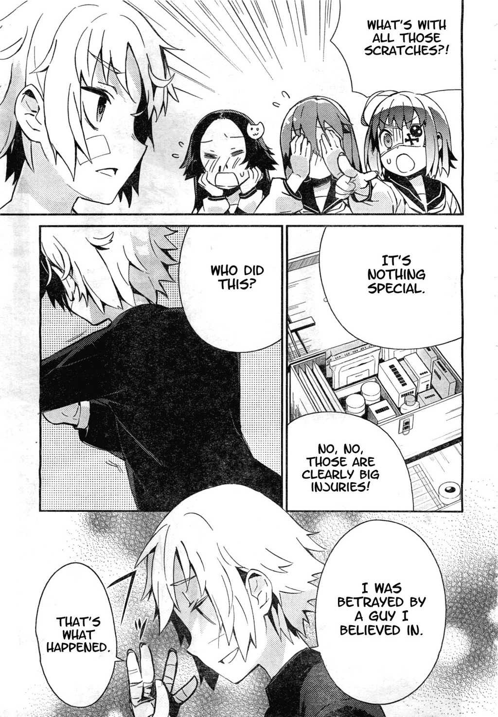 Hokkenshitsu Chapter 2 page 3 - Chapter 2