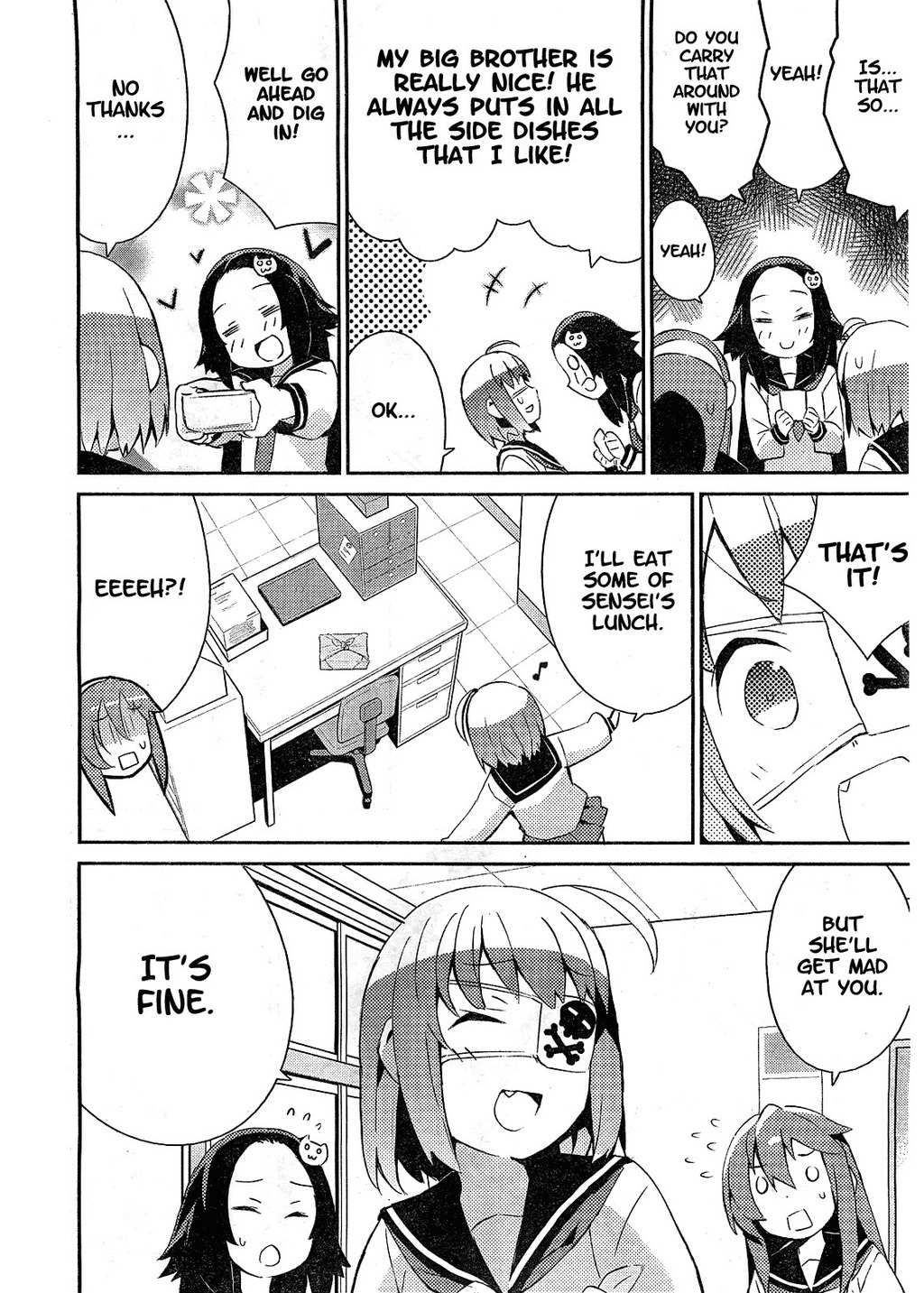 Hokkenshitsu Chapter 5 page 6 - Chapter 5