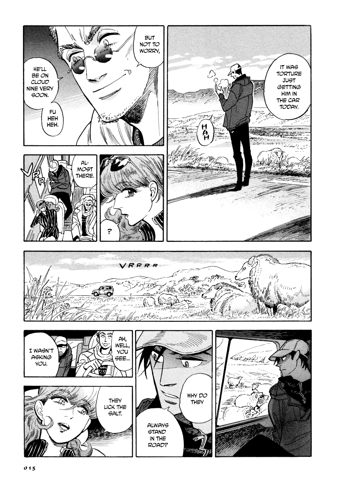 Hokuhokusei ni Kumo to Ike Chapter 11 page 10 - Chapter 11: Morning, Night, and Sheep