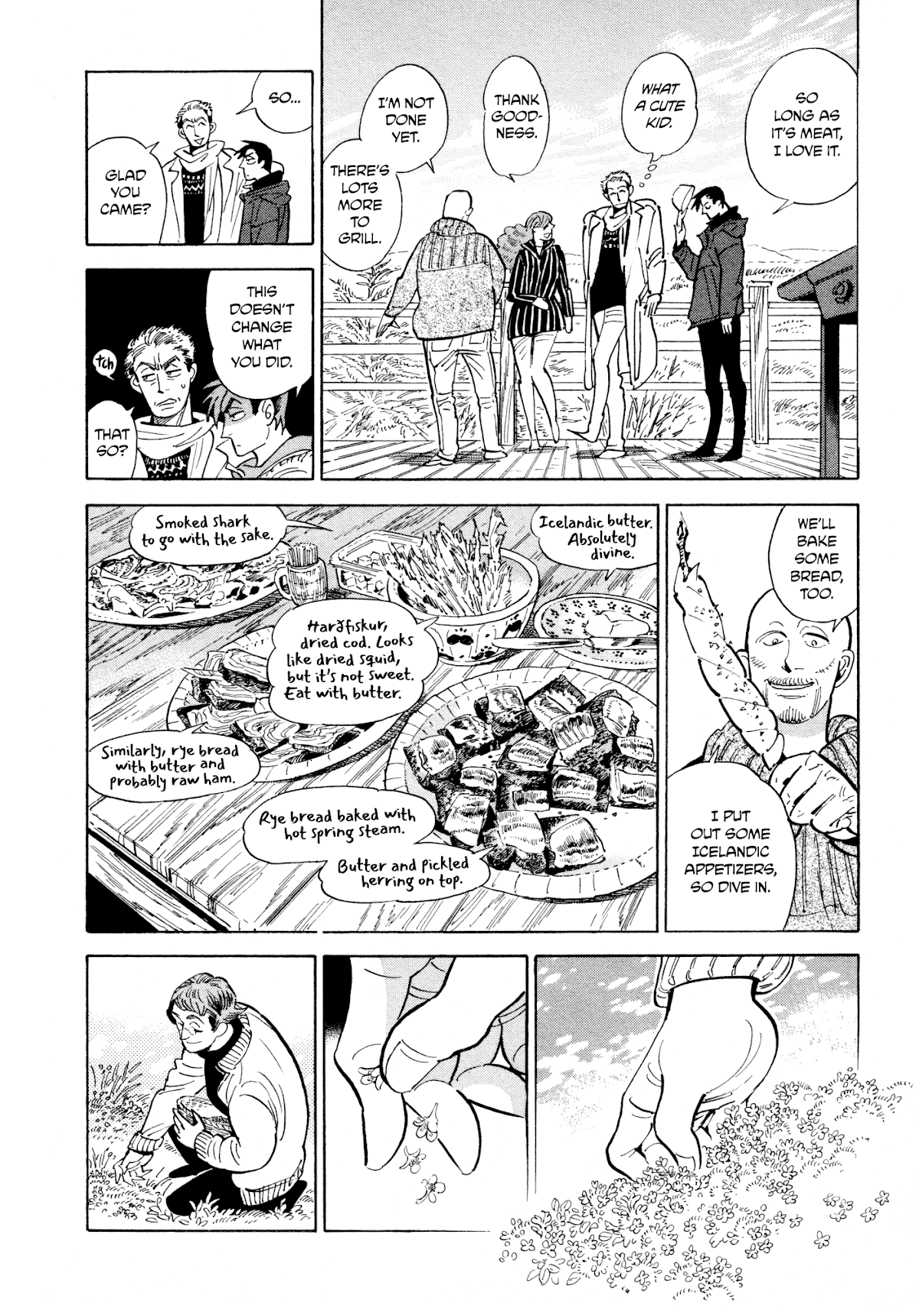 Hokuhokusei ni Kumo to Ike Chapter 11 page 17 - Chapter 11: Morning, Night, and Sheep
