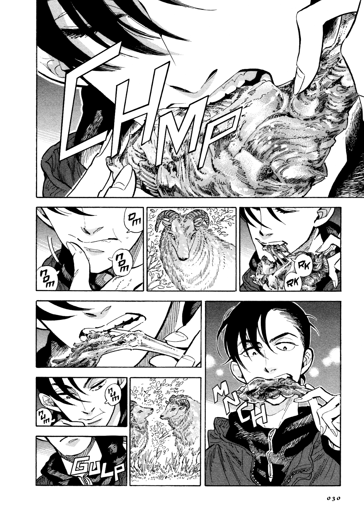 Hokuhokusei ni Kumo to Ike Chapter 11 page 24 - Chapter 11: Morning, Night, and Sheep