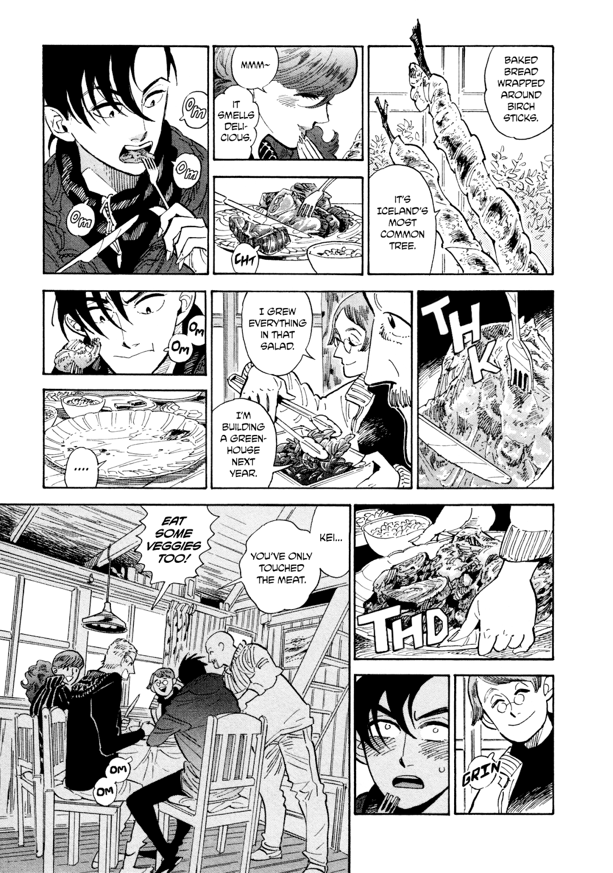 Hokuhokusei ni Kumo to Ike Chapter 11 page 27 - Chapter 11: Morning, Night, and Sheep