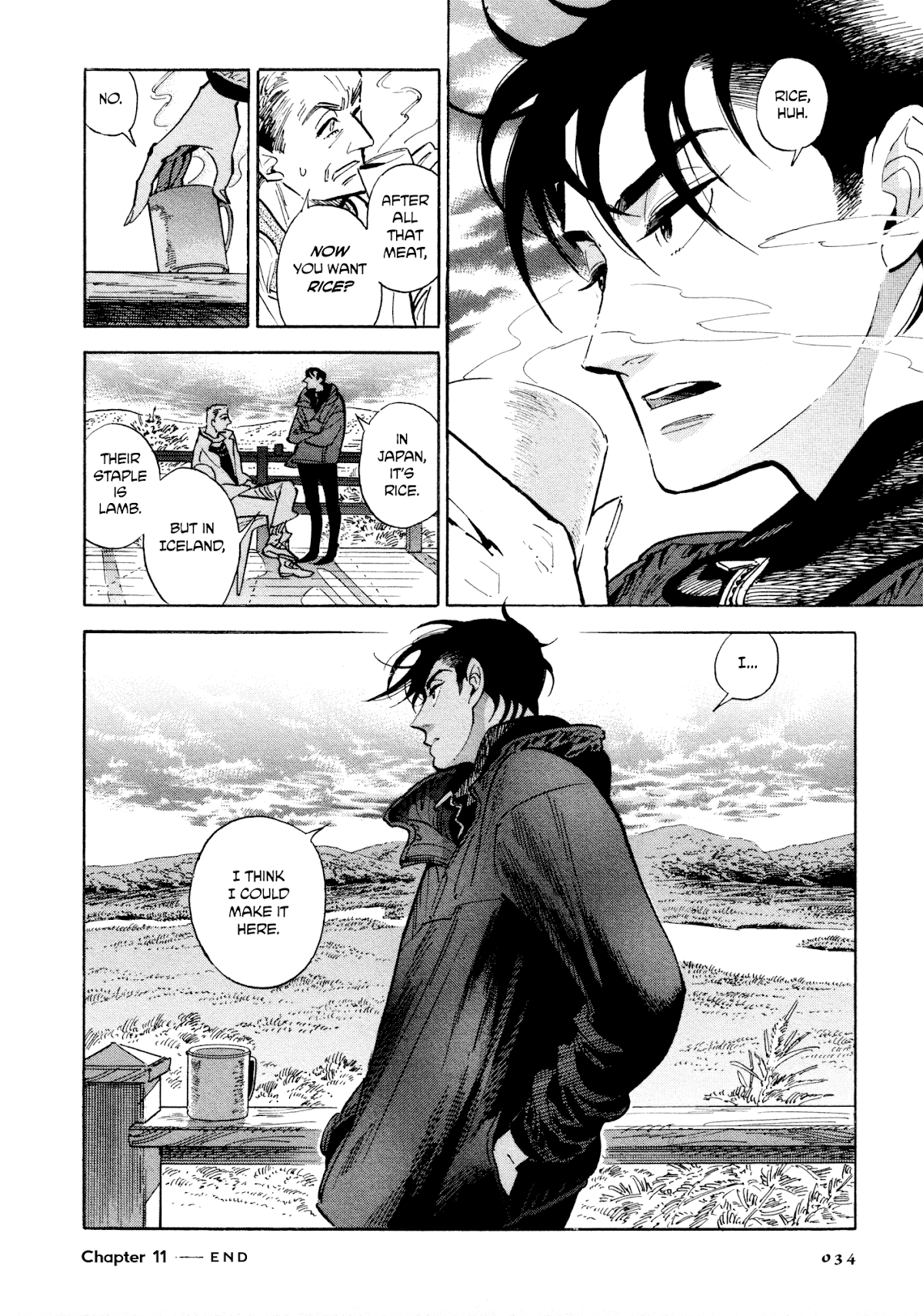 Hokuhokusei ni Kumo to Ike Chapter 11 page 28 - Chapter 11: Morning, Night, and Sheep