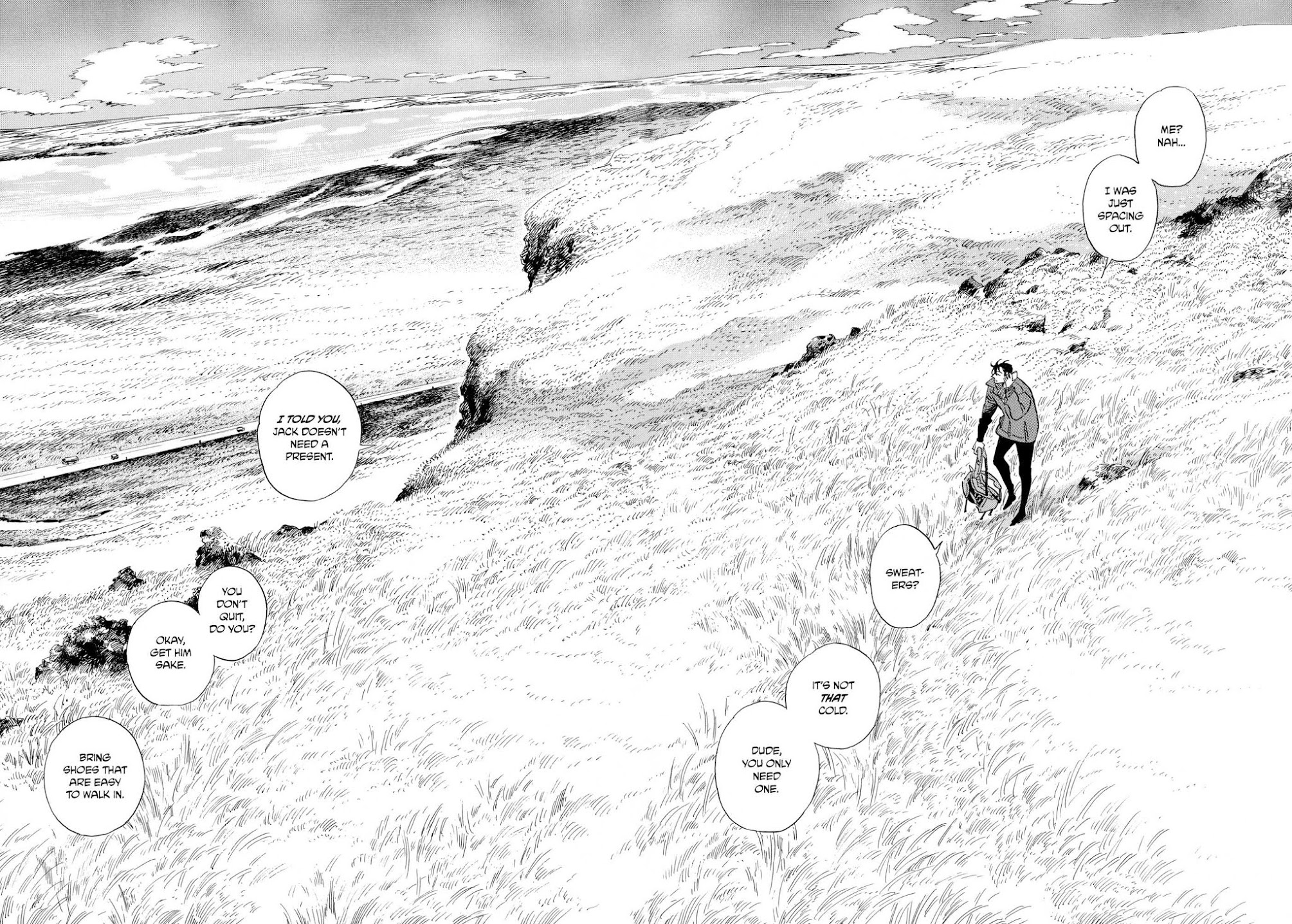 Hokuhokusei ni Kumo to Ike Chapter 11 page 4 - Chapter 11: Morning, Night, and Sheep