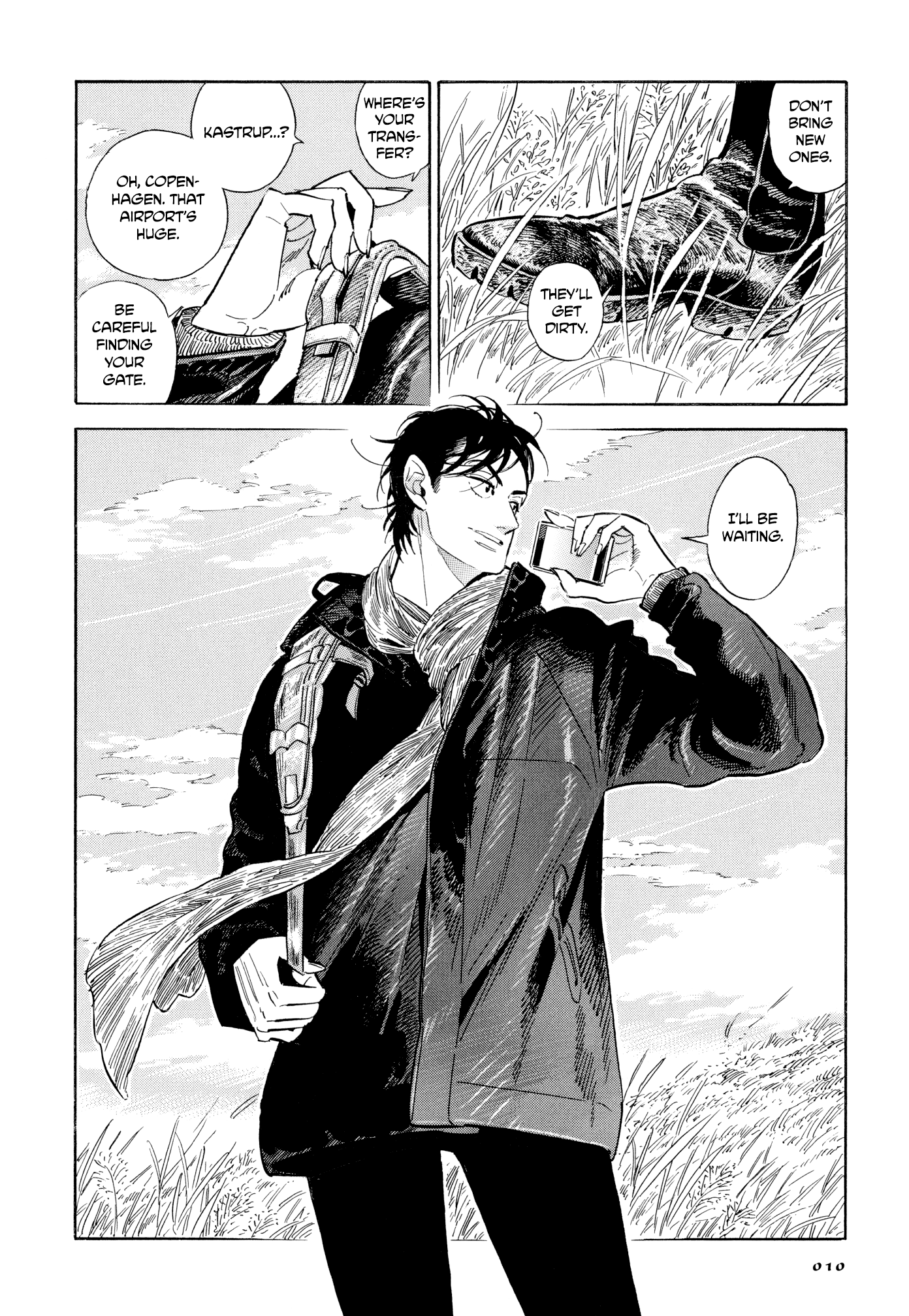 Hokuhokusei ni Kumo to Ike Chapter 11 page 5 - Chapter 11: Morning, Night, and Sheep