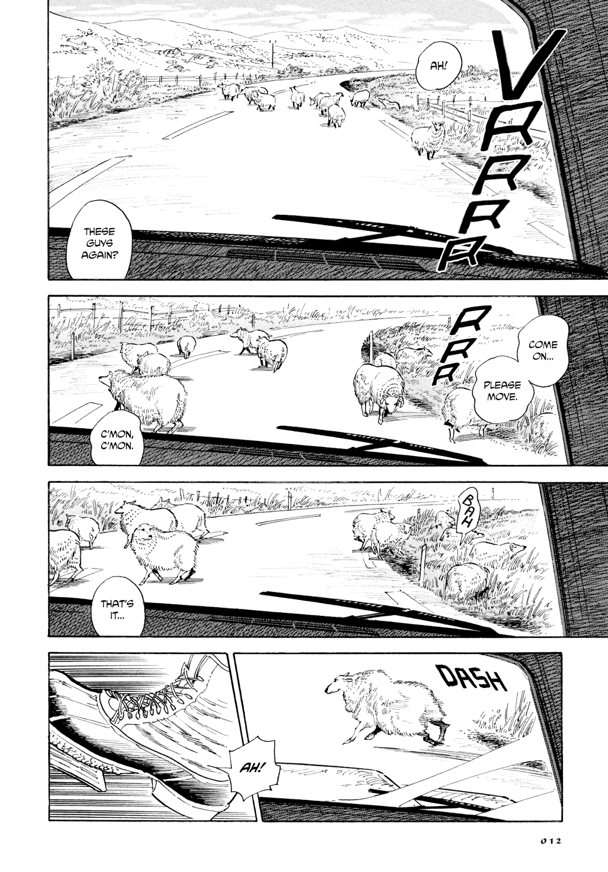 Hokuhokusei ni Kumo to Ike Chapter 11 page 7 - Chapter 11: Morning, Night, and Sheep