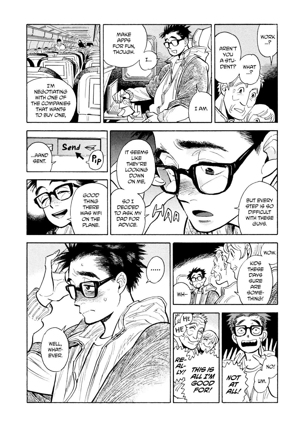 Hokuhokusei ni Kumo to Ike Chapter 12 page 4 - Chapter 12: Welcome Rainbow Shower