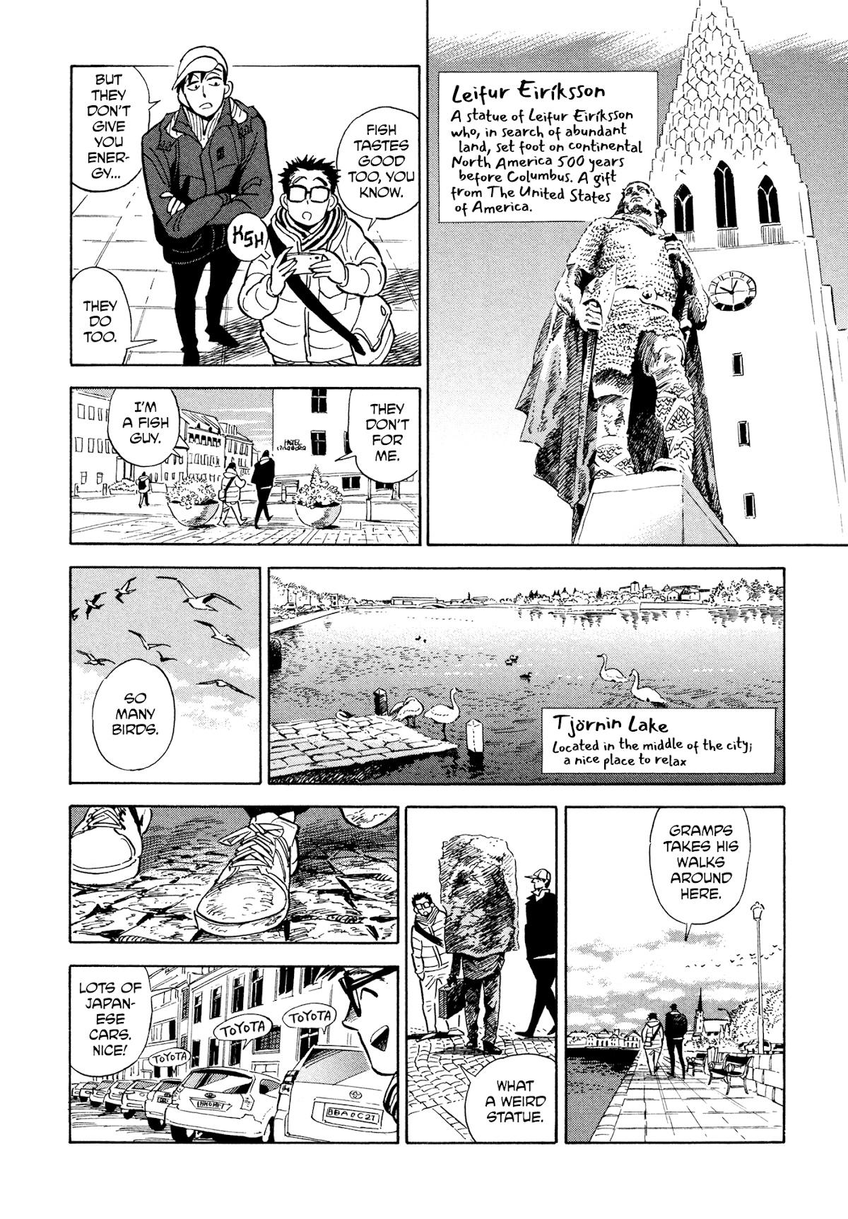 Hokuhokusei ni Kumo to Ike Chapter 13 page 10 - Chapter 13: There are many bookstores in Reykjavík