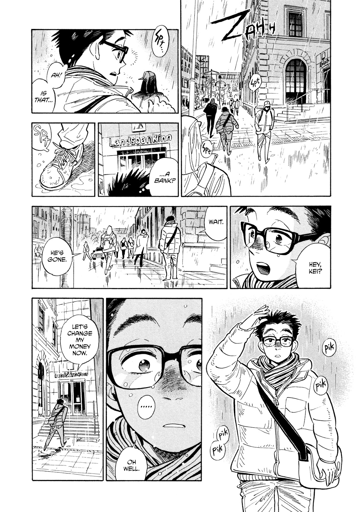 Hokuhokusei ni Kumo to Ike Chapter 13 page 12 - Chapter 13: There are many bookstores in Reykjavík
