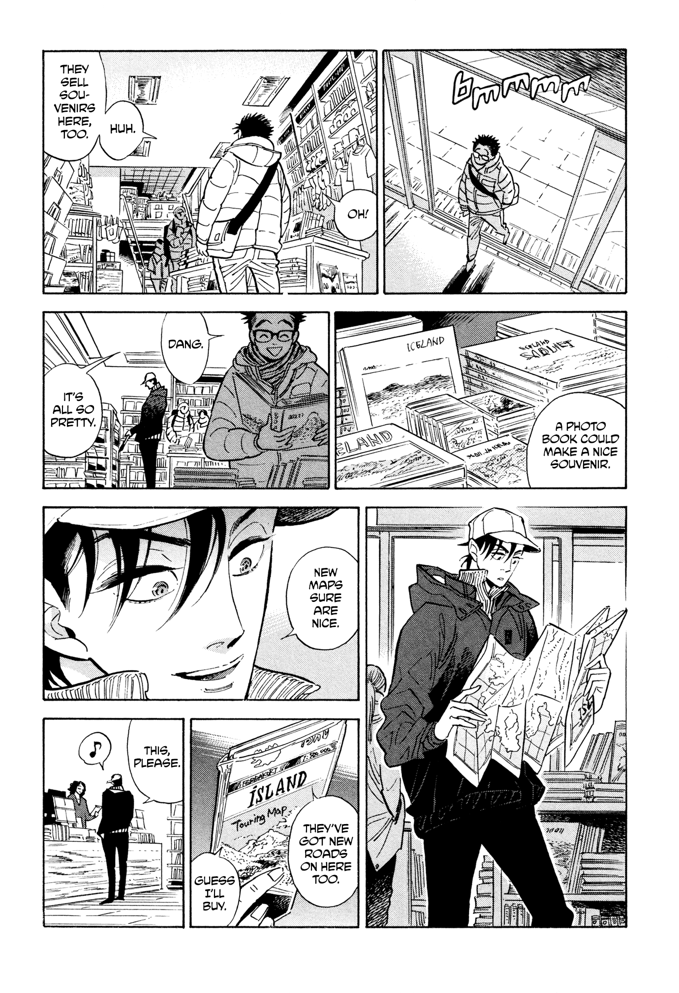 Hokuhokusei ni Kumo to Ike Chapter 13 page 14 - Chapter 13: There are many bookstores in Reykjavík