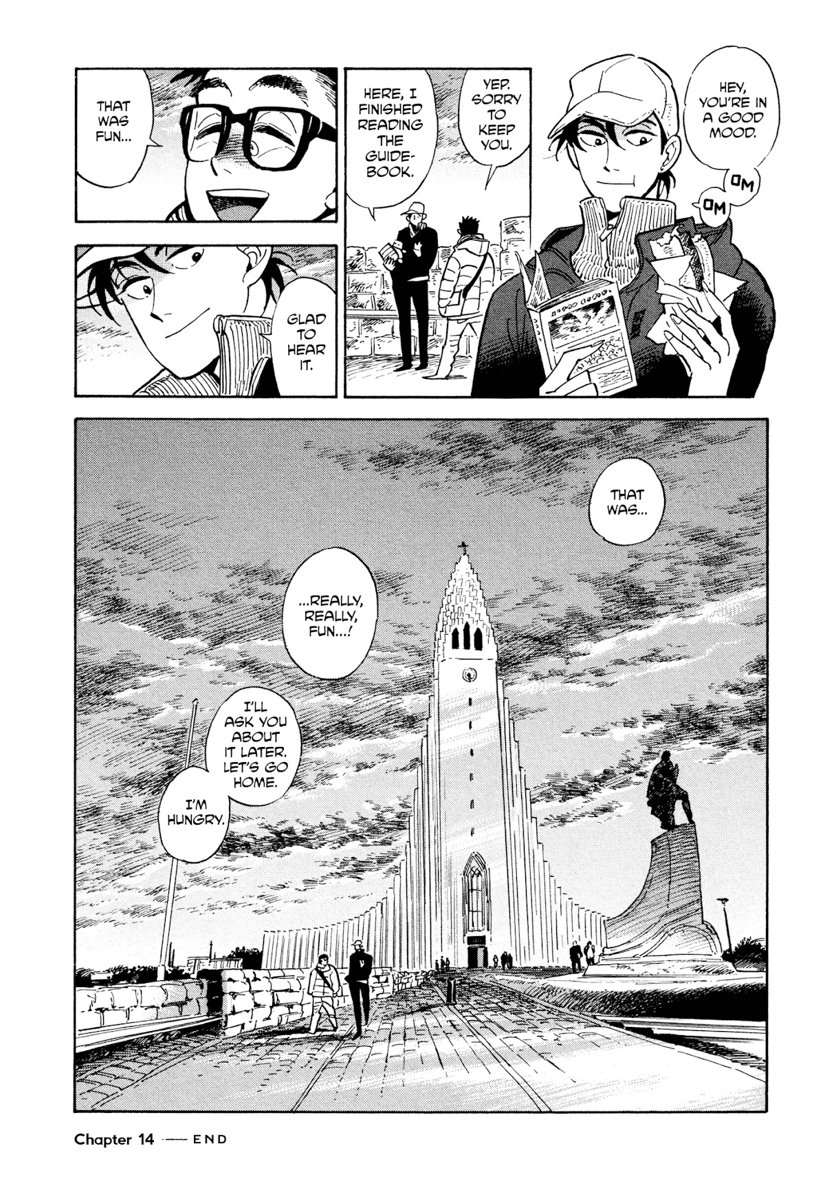 Hokuhokusei ni Kumo to Ike Chapter 13 page 24 - Chapter 13: There are many bookstores in Reykjavík