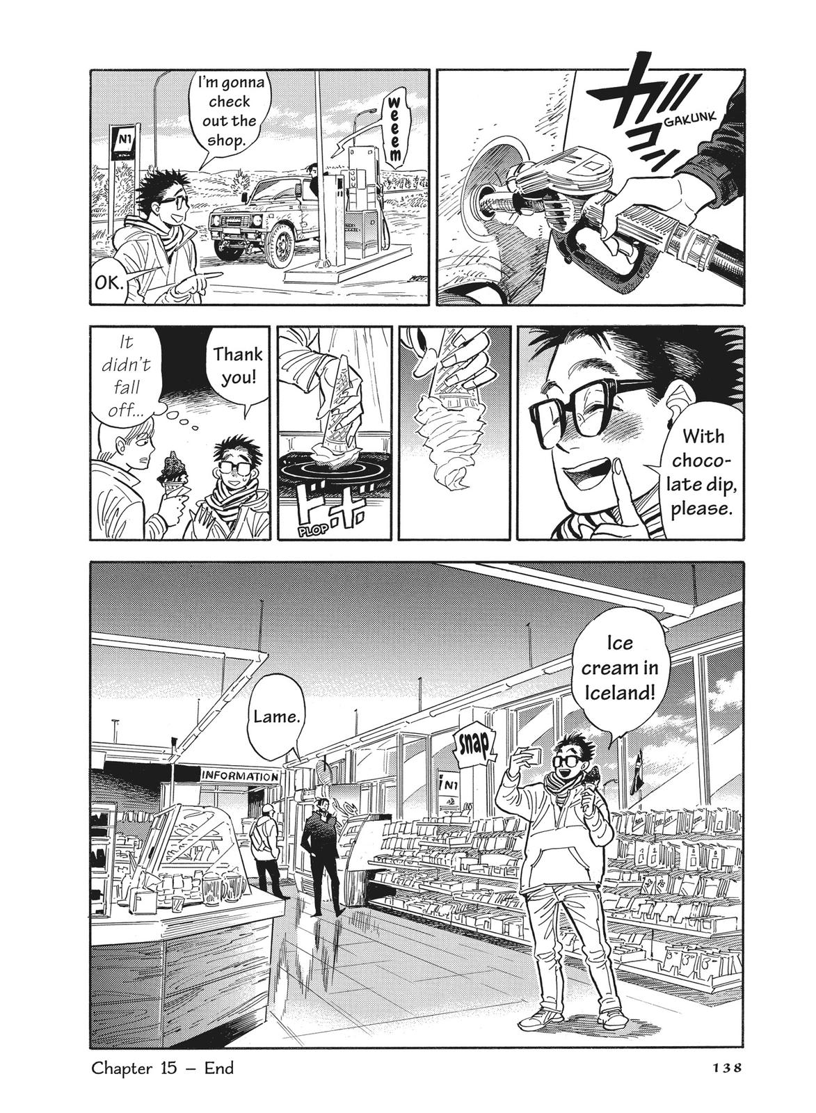 Hokuhokusei ni Kumo to Ike Chapter 15 page 23 - Chapter 15