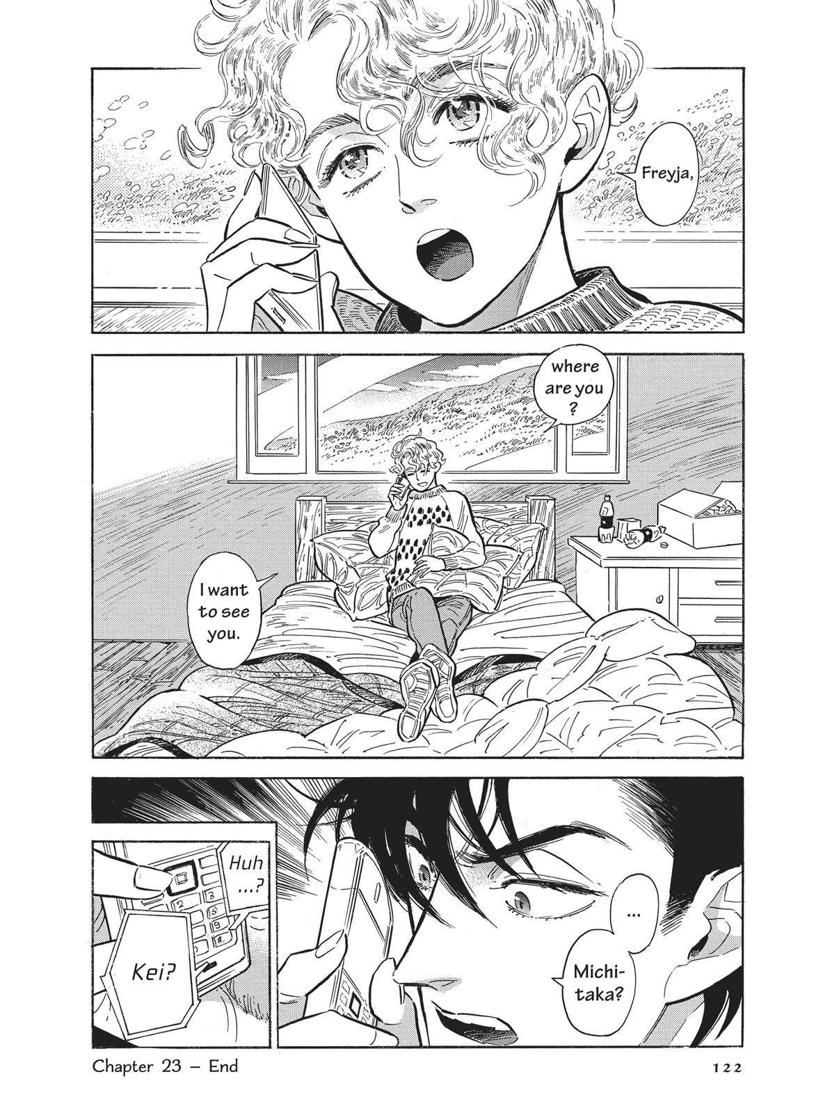Hokuhokusei ni Kumo to Ike Chapter 23 page 24 - Chapter 23