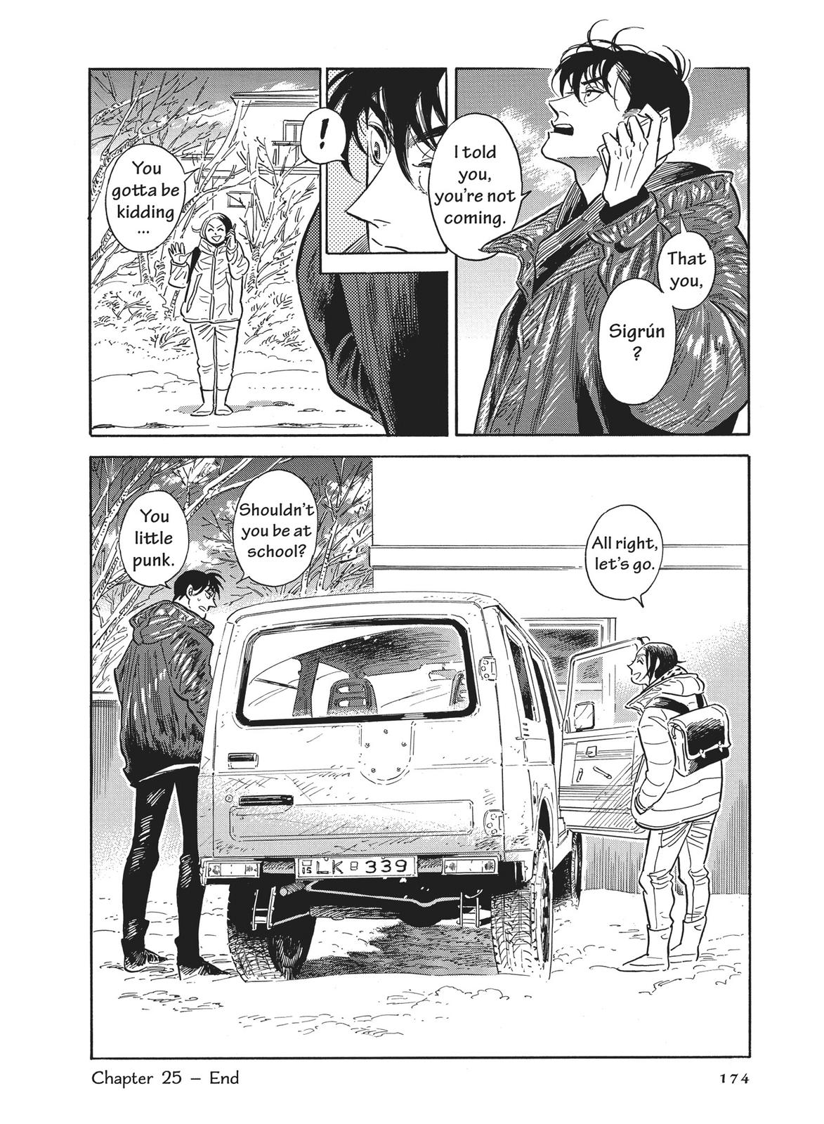 Hokuhokusei ni Kumo to Ike Chapter 25 page 23 - Chapter 25