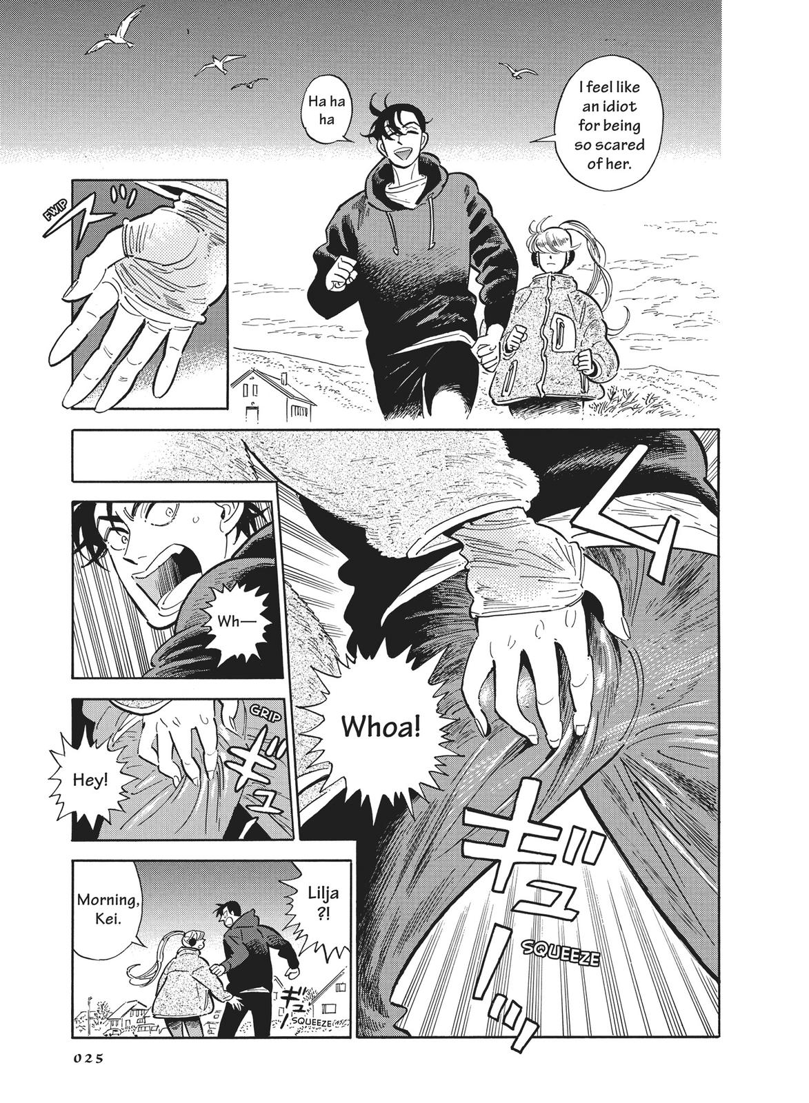 Hokuhokusei ni Kumo to Ike Chapter 28 page 3 - Chapter 28