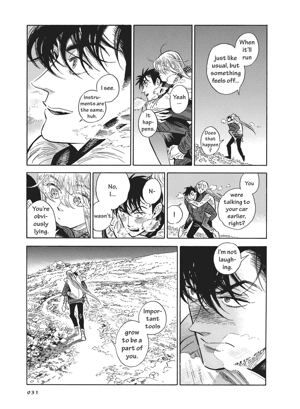 Hokuhokusei ni Kumo to Ike Chapter 35 page 32 - Chapter 35