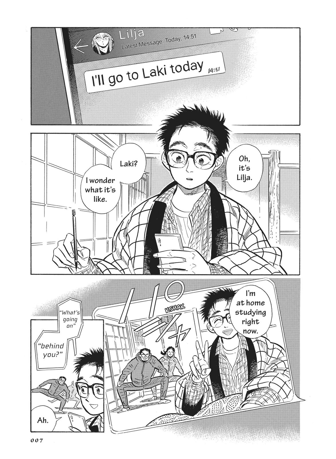 Hokuhokusei ni Kumo to Ike Chapter 35 page 8 - Chapter 35
