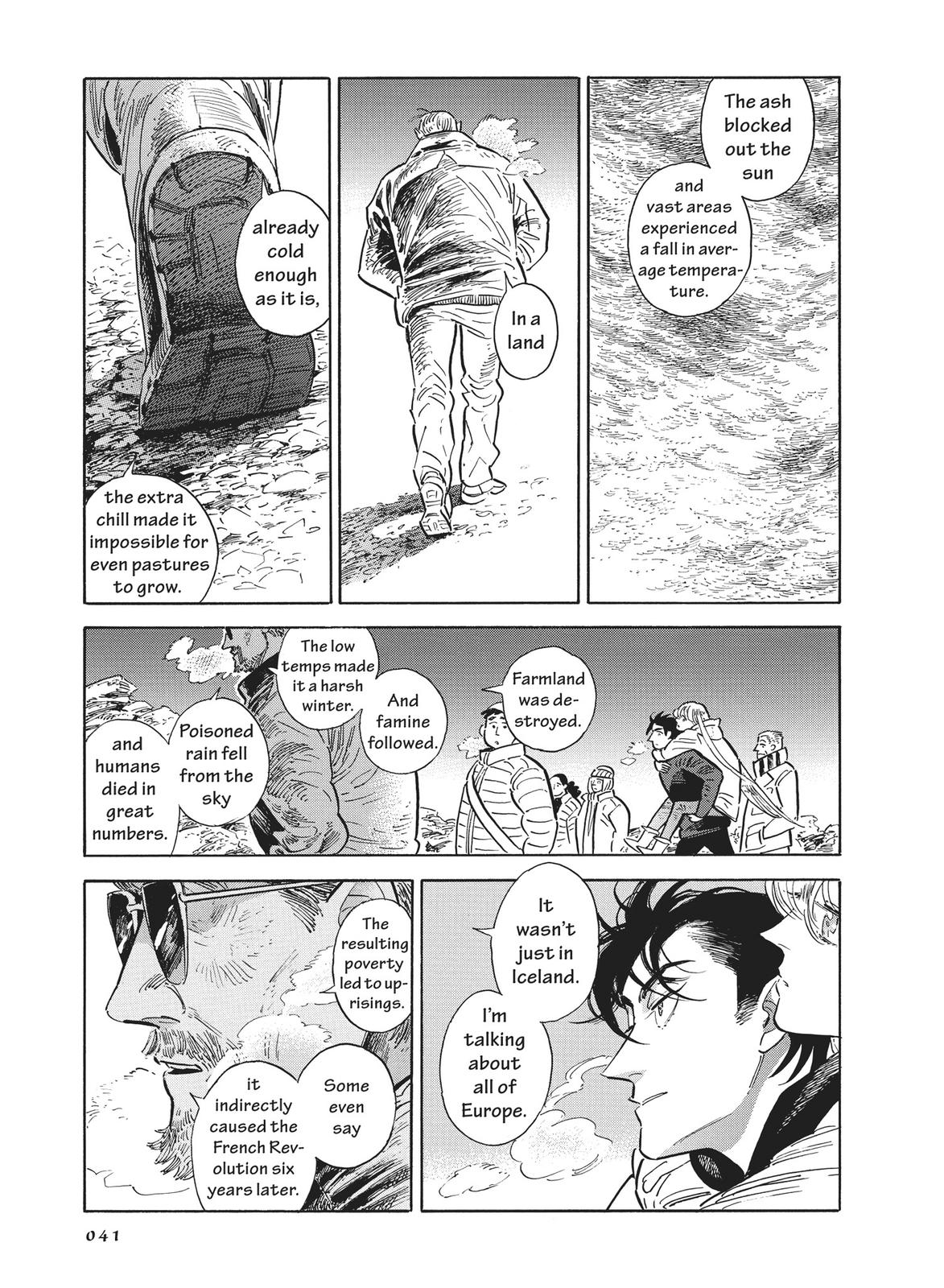 Hokuhokusei ni Kumo to Ike Chapter 36 page 5 - Chapter 36