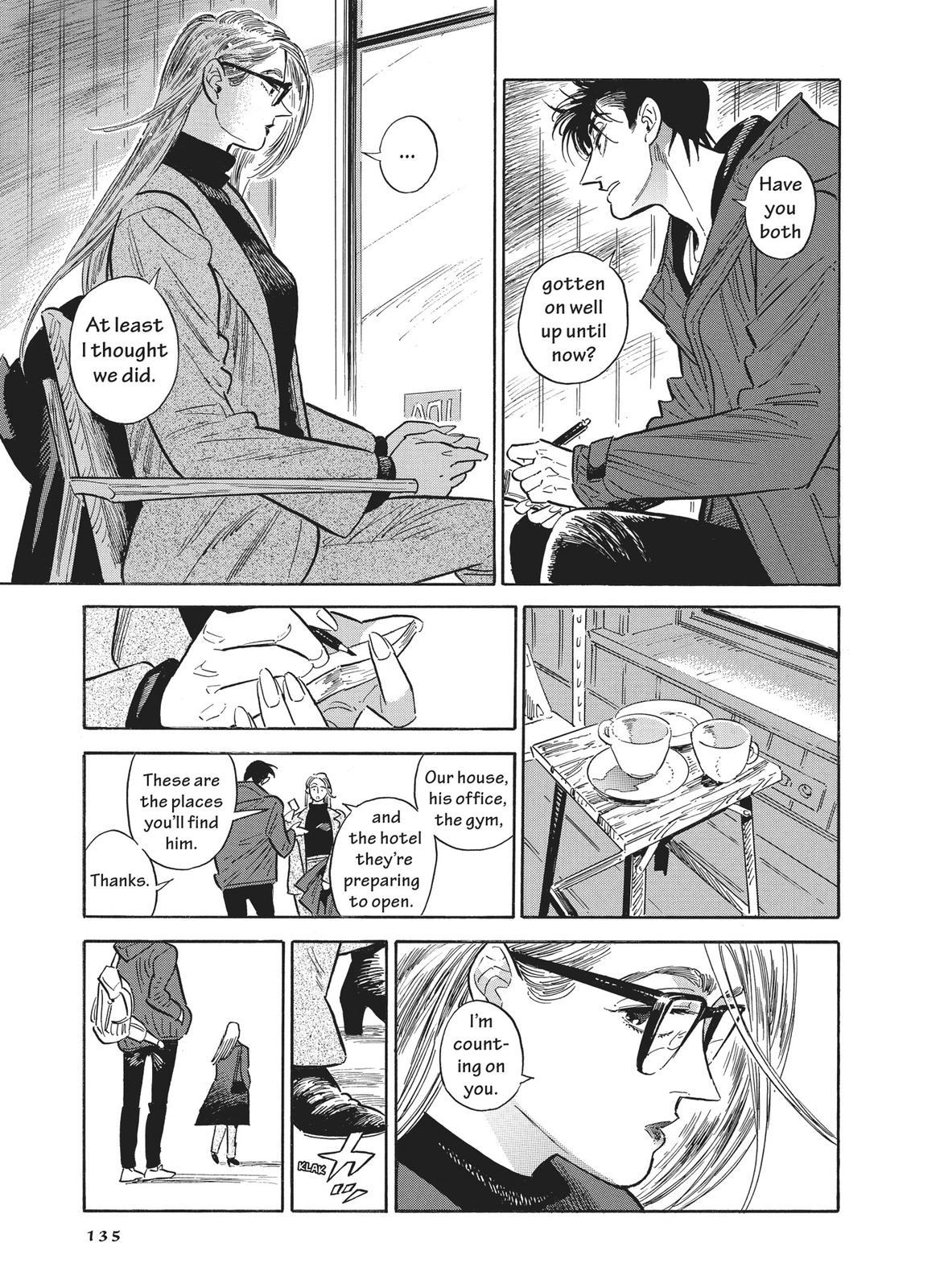 Hokuhokusei ni Kumo to Ike Chapter 39 page 21 - Chapter 39