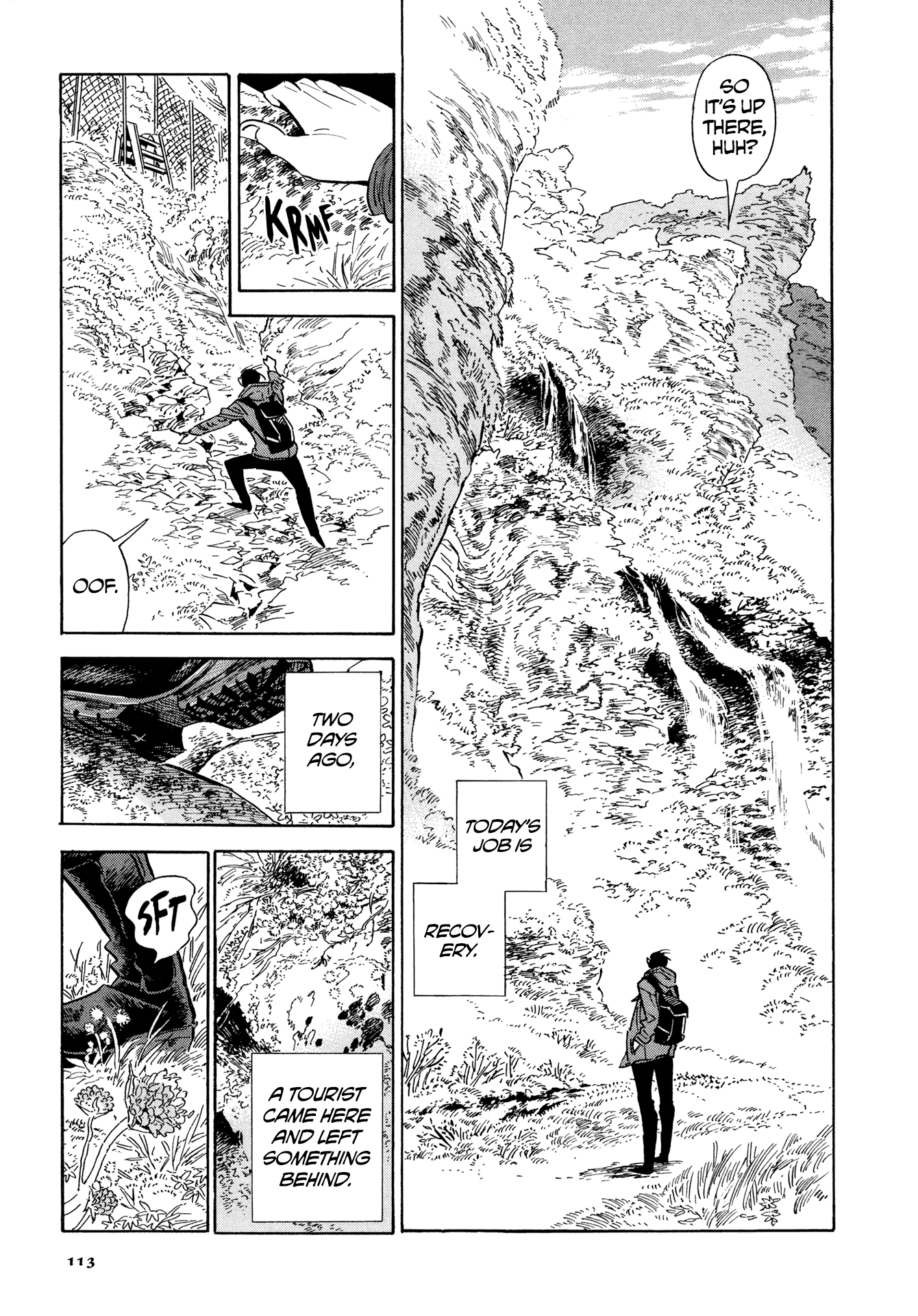 Hokuhokusei ni Kumo to Ike Chapter 5 page 3 - Chapter 5: Michitaka