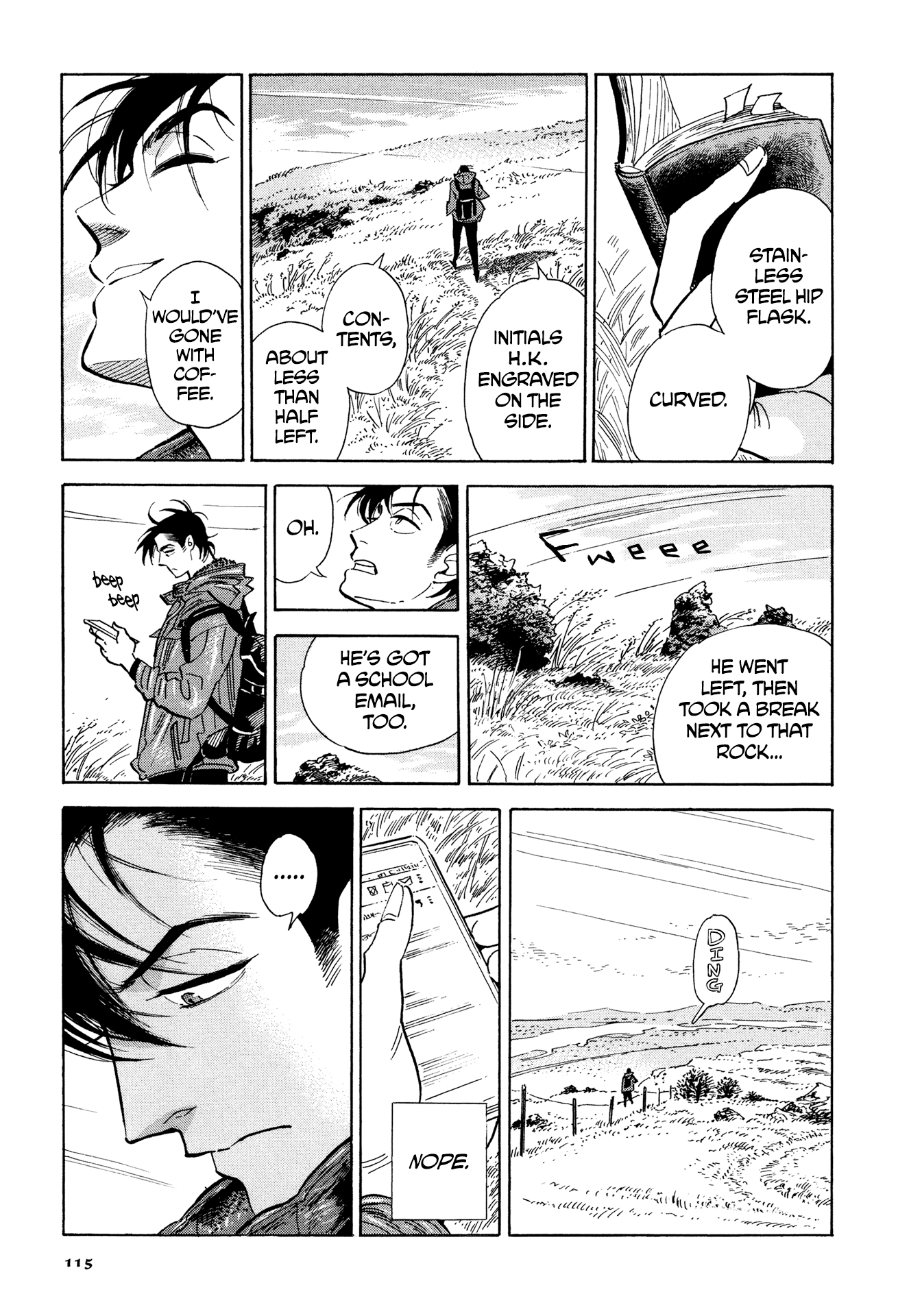 Hokuhokusei ni Kumo to Ike Chapter 5 page 5 - Chapter 5: Michitaka