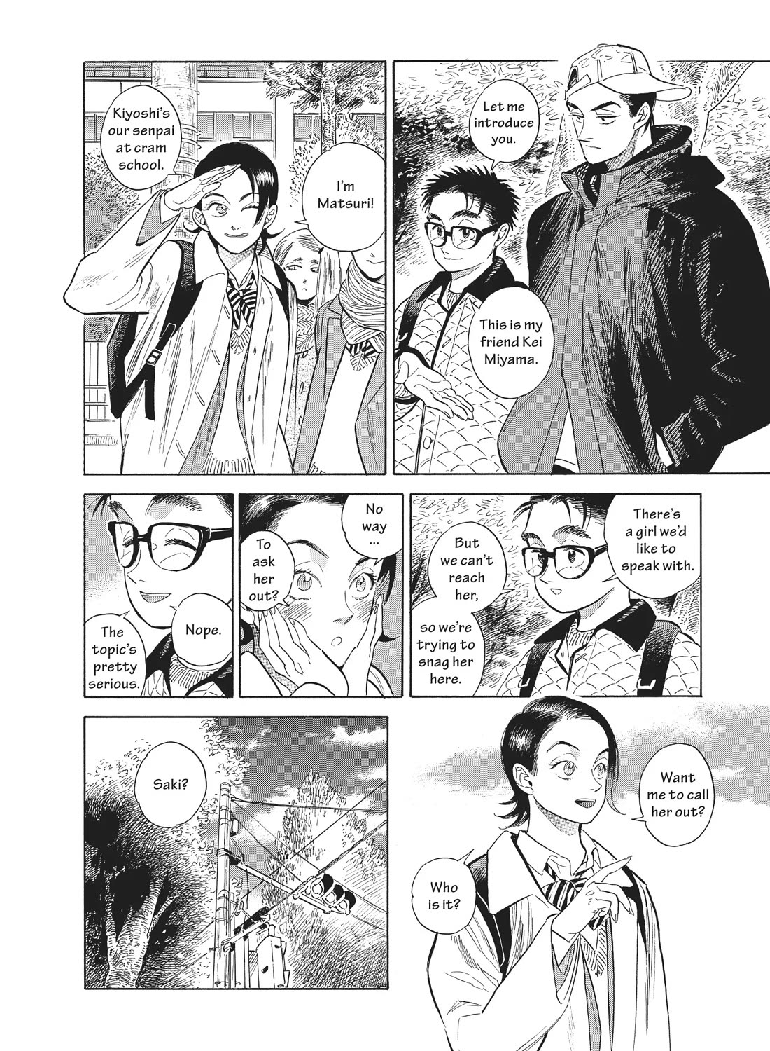 Hokuhokusei ni Kumo to Ike Chapter 53 page 8 - Chapter 53