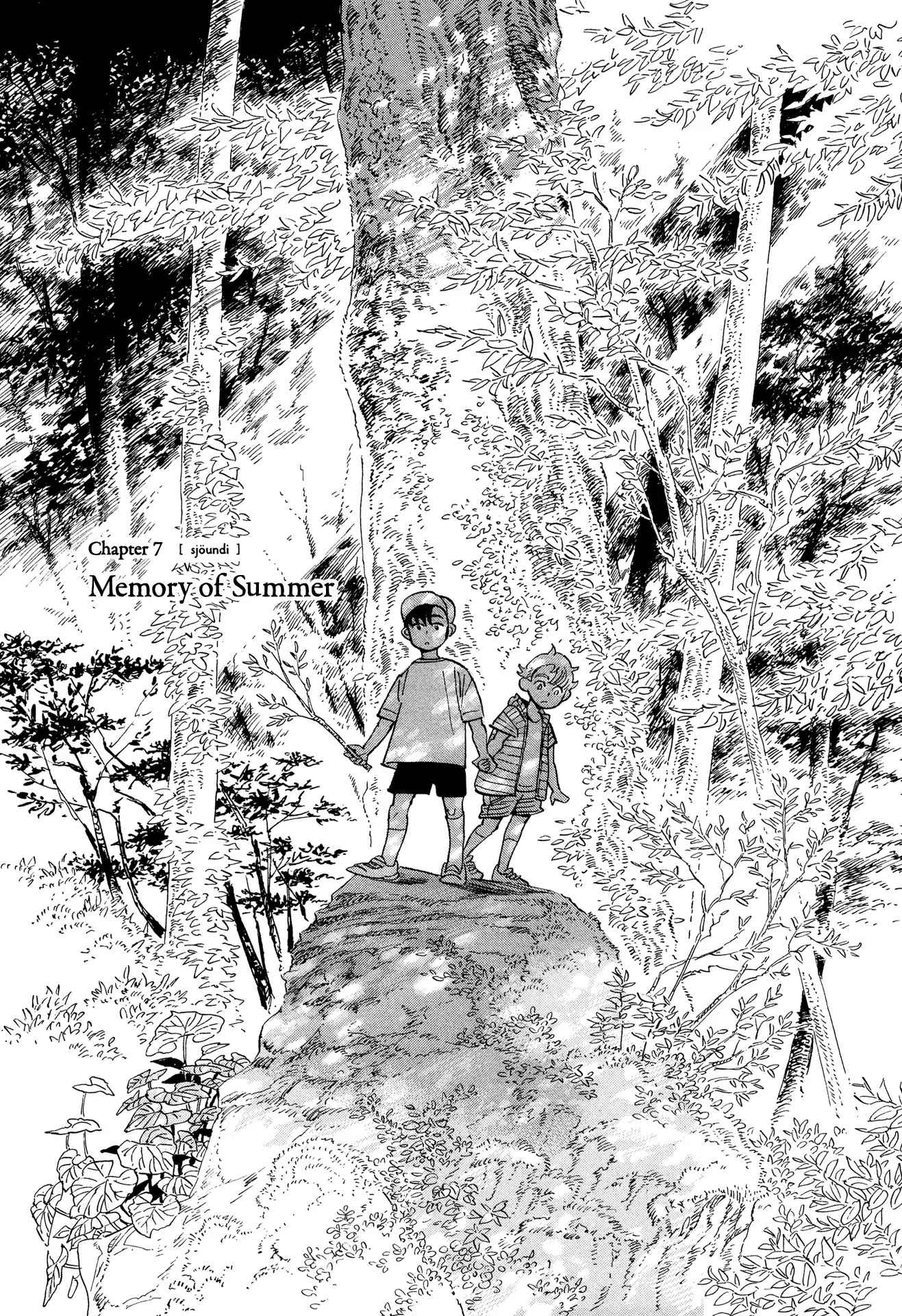 Hokuhokusei ni Kumo to Ike Chapter 7 page 1 - Chapter 7